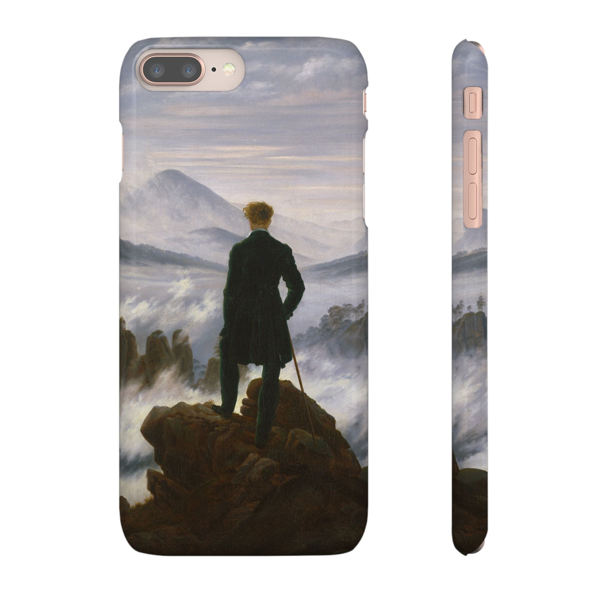 The Wanderer above the Sea of Fog by Caspar David Friedrich - iPhone Slim Case
