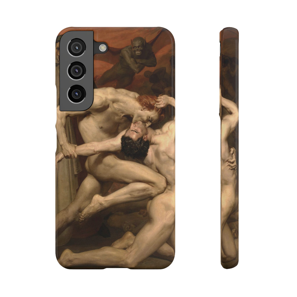 Dante and Virgile by William Bouguereau - Samsung Slim Case
