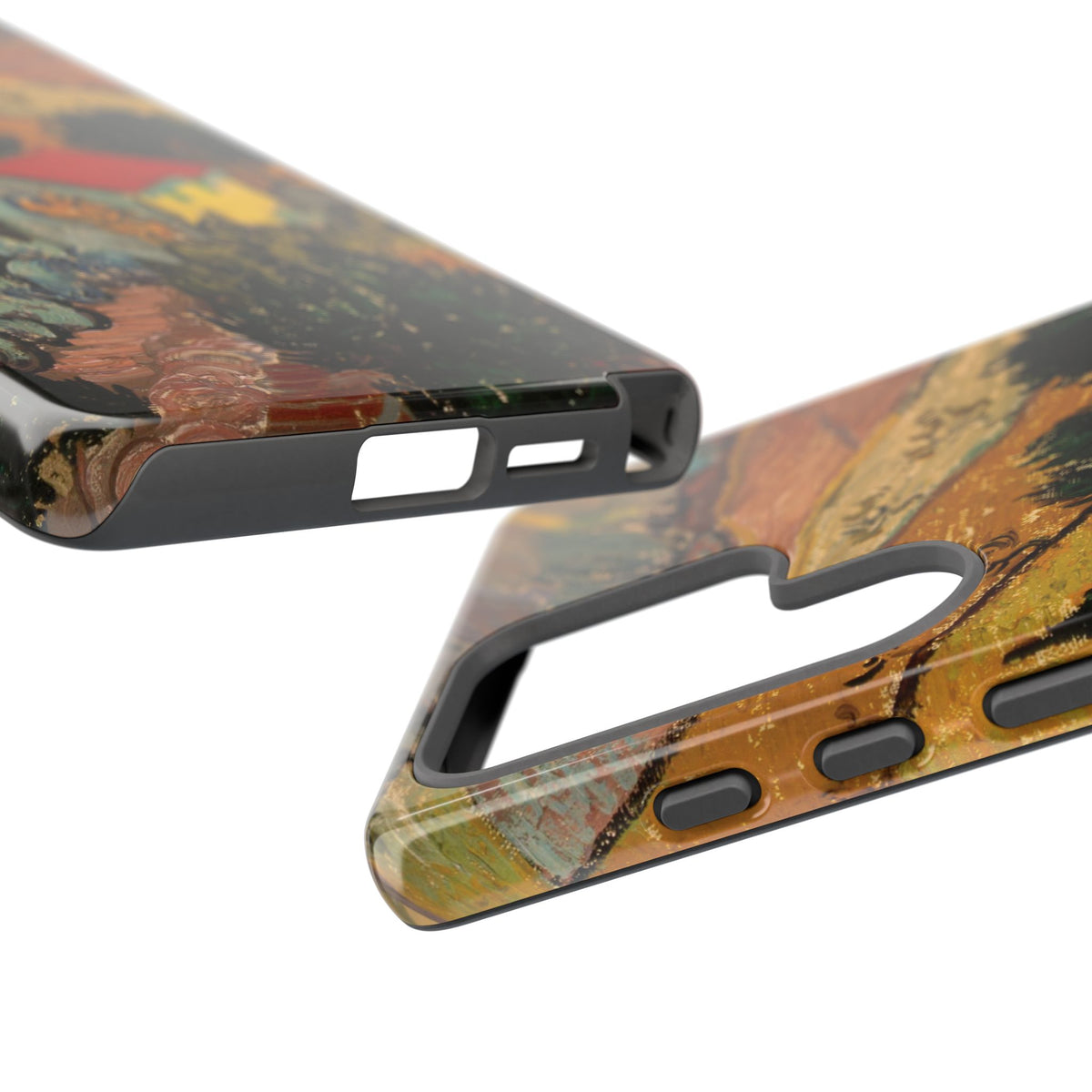 Landscape with House and Ploughman by Vincent van Gogh - Samsung Tough Case