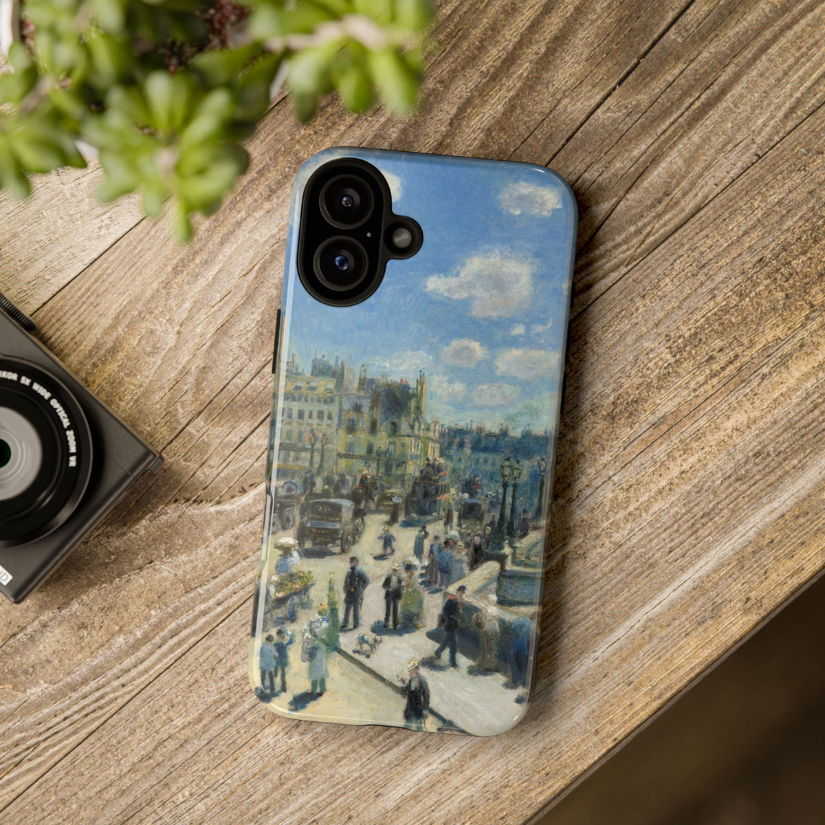 Pont Neuf Paris by Pierre Auguste Renoir - iPhone Tough Case