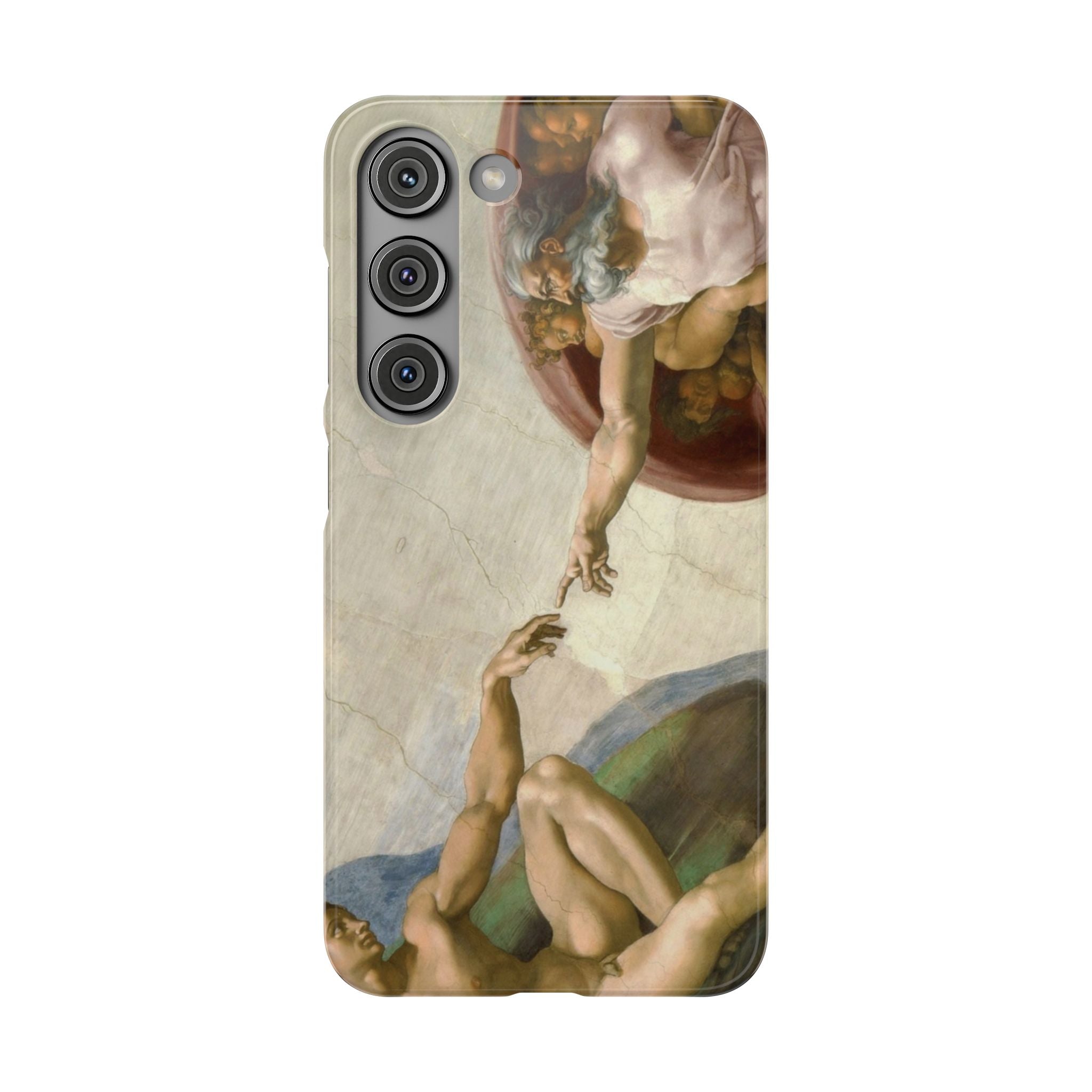 Creation of Adam by Michelangelo - Samsung Slim Case