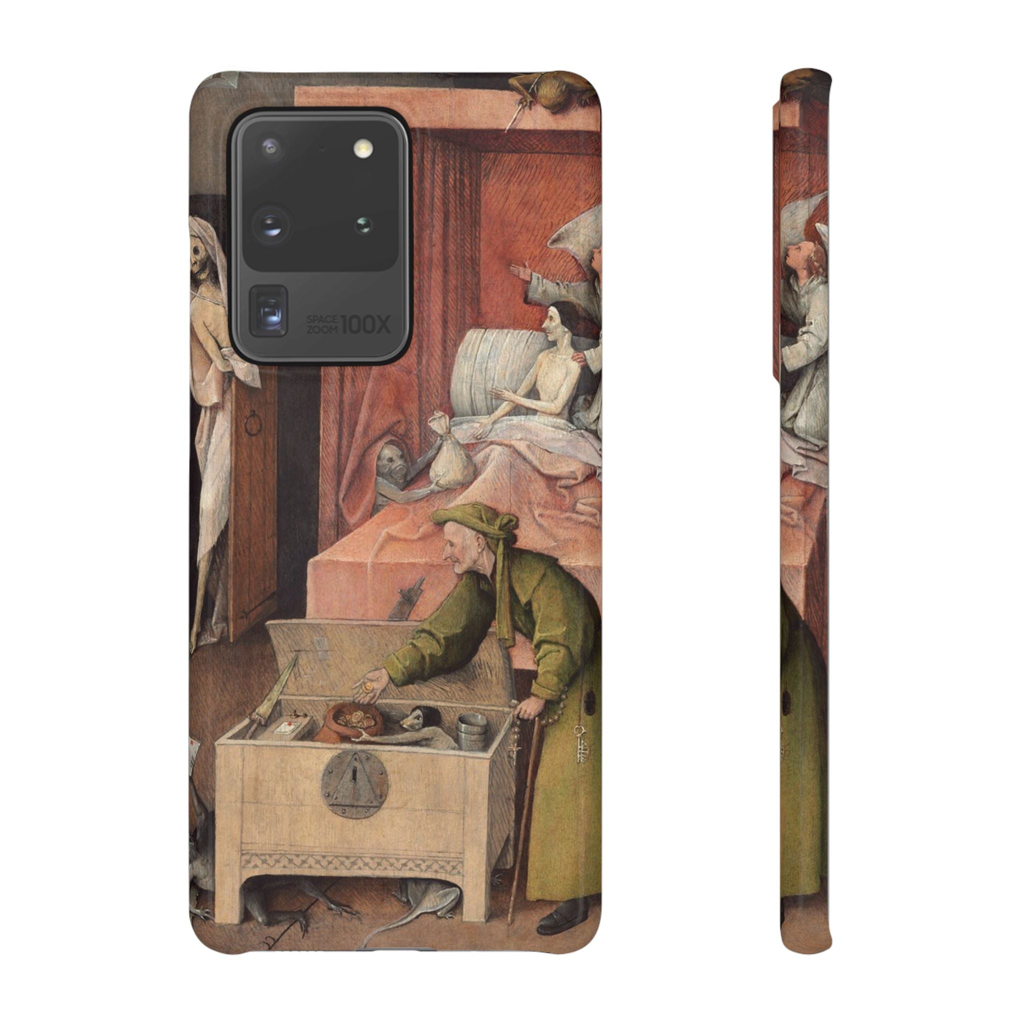 Der Tod des Geizhalses von Hieronymus Bosch – Samsung Slim Case