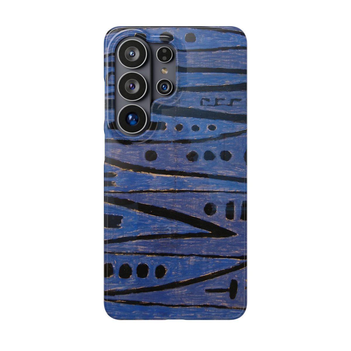 Heroic strokes of the bow by Paul Klee - Samsung Slim Case