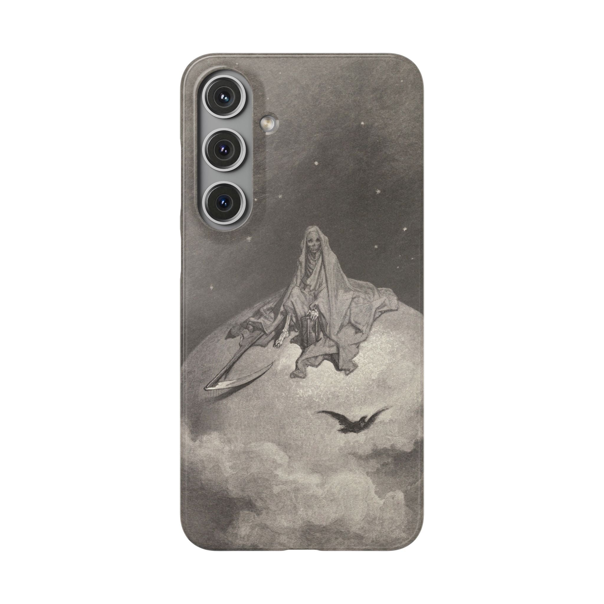 Doubting, dreaming dreams no mortal ever dared to dream before by Gustave Doré - Samsung Slim Case