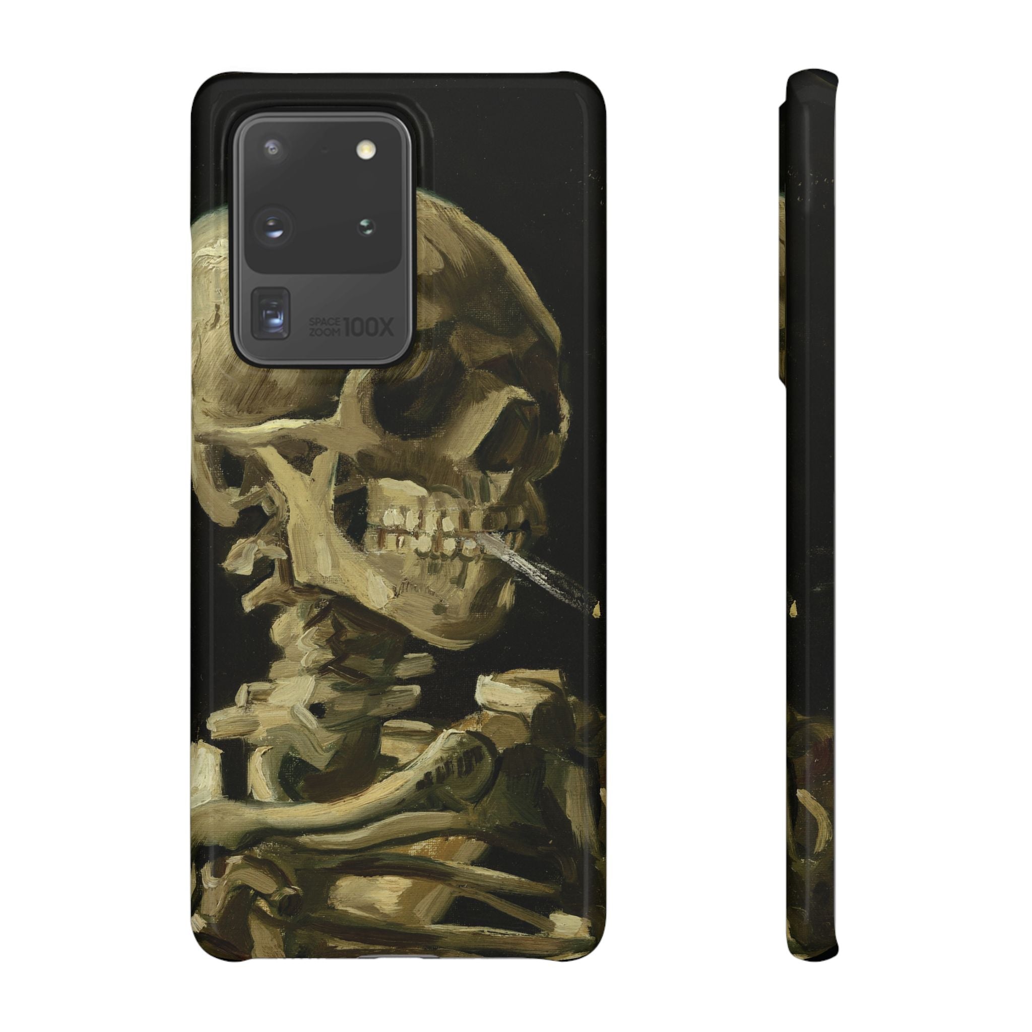 Head of a Skeleton with a Burning Cigarette by Vincent van Gogh - Samsung Slim Case