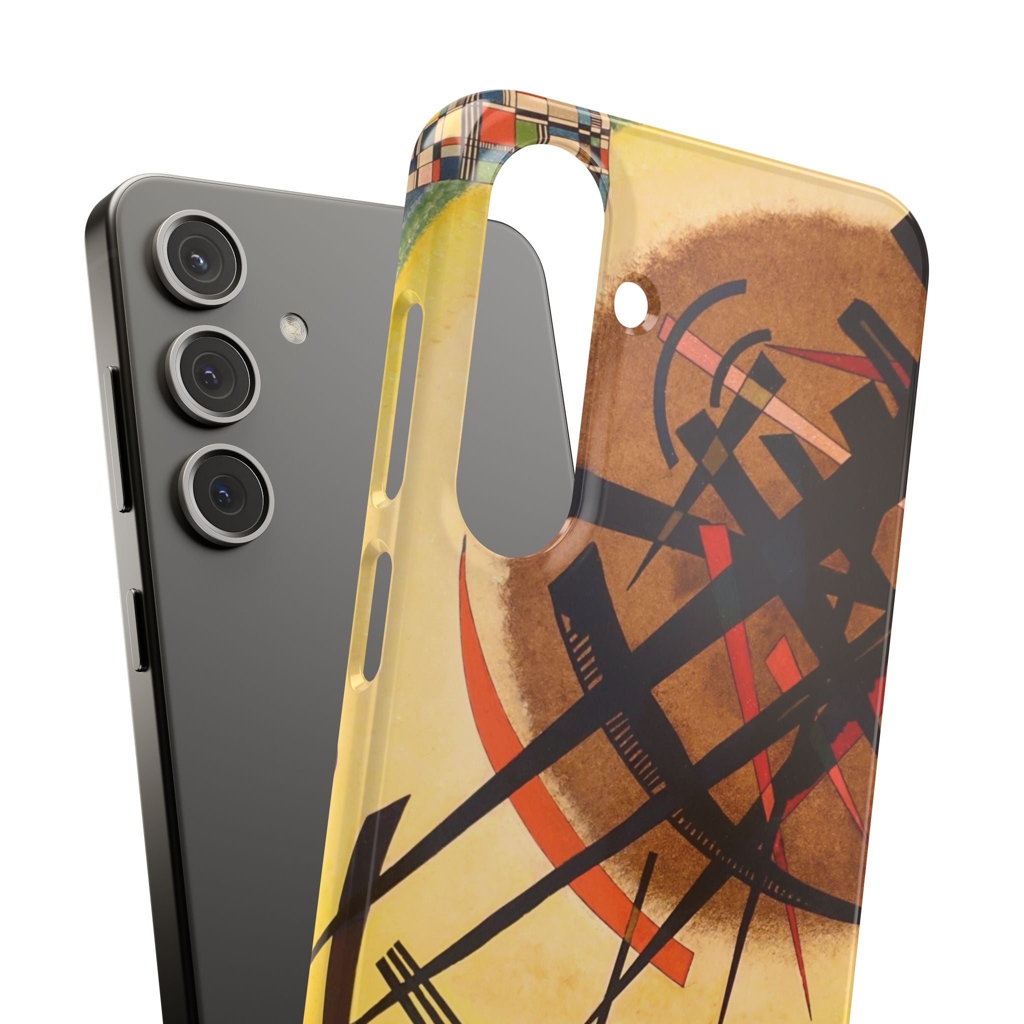 In the Bright Oval by Vasily Kandinsky - Samsung Slim Case