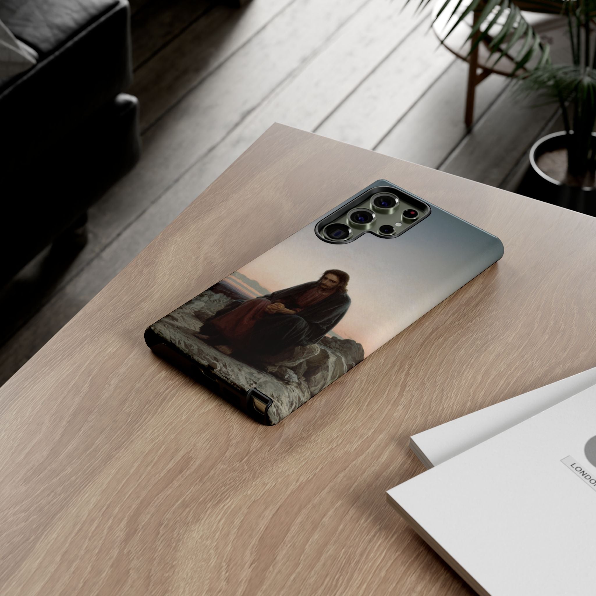 Christ in the Desert by Ivan Kramskoy - Samsung Tough Case