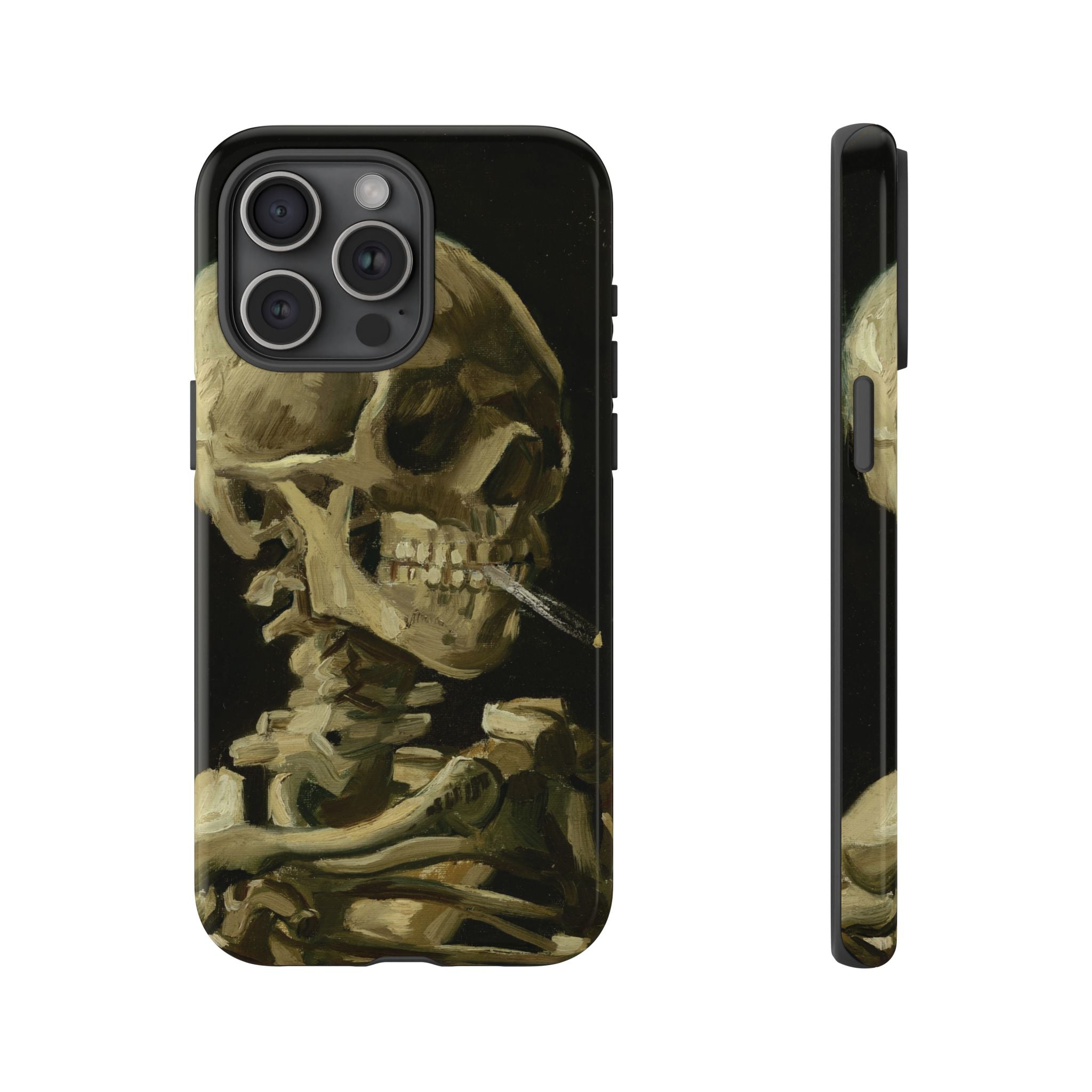 Head of a Skeleton with a Burning Cigarette by Vincent van Gogh - iPhone Tough Case