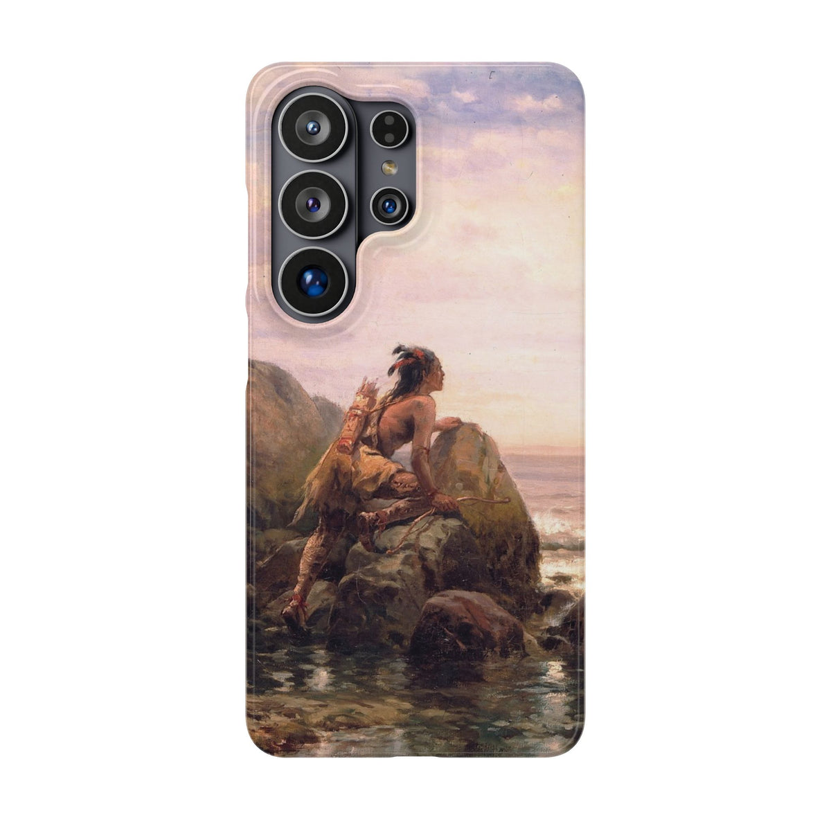 Henrik Hudson entering New York Harbor by Edward Moran - Samsung Slim Case
