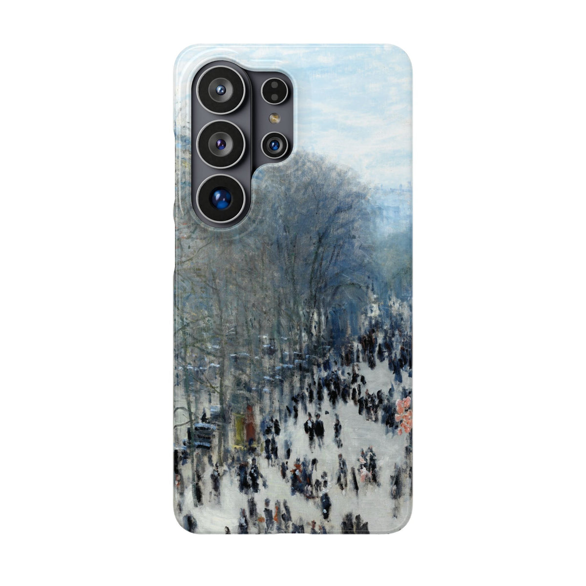 Boulevard des Capucines by Claude Monet - Samsung Slim Case