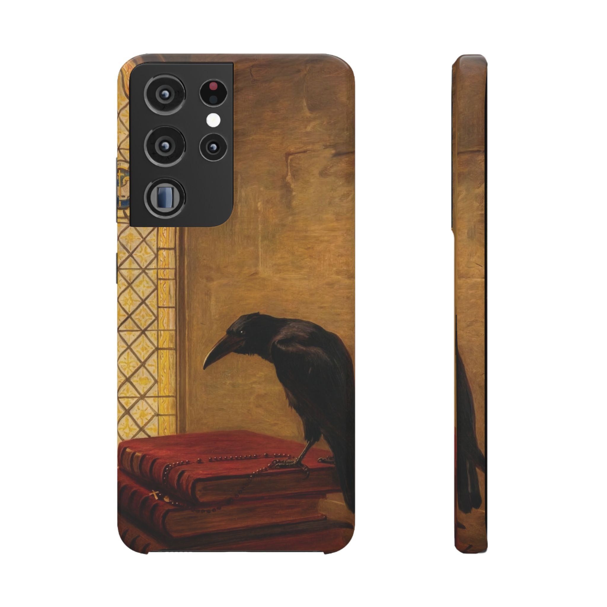 A Saint, from Jackdaw of Rheims by Briton Riviere - Samsung Slim Case