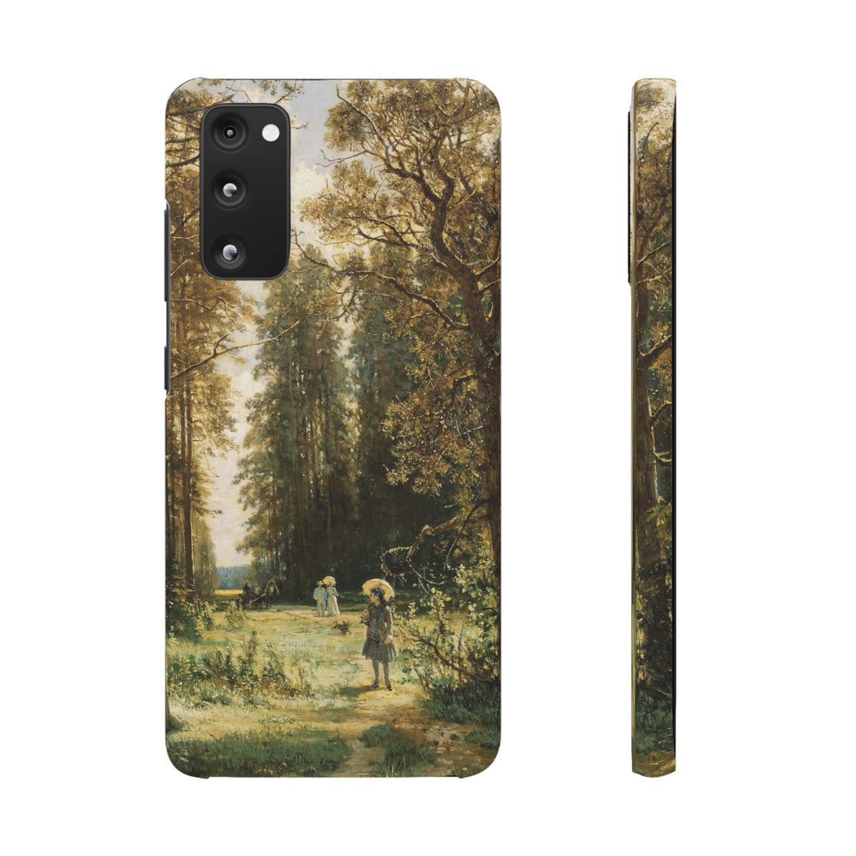 The Path in the Forest by Ivan Ivanovich Shishkin - Samsung Slim Case