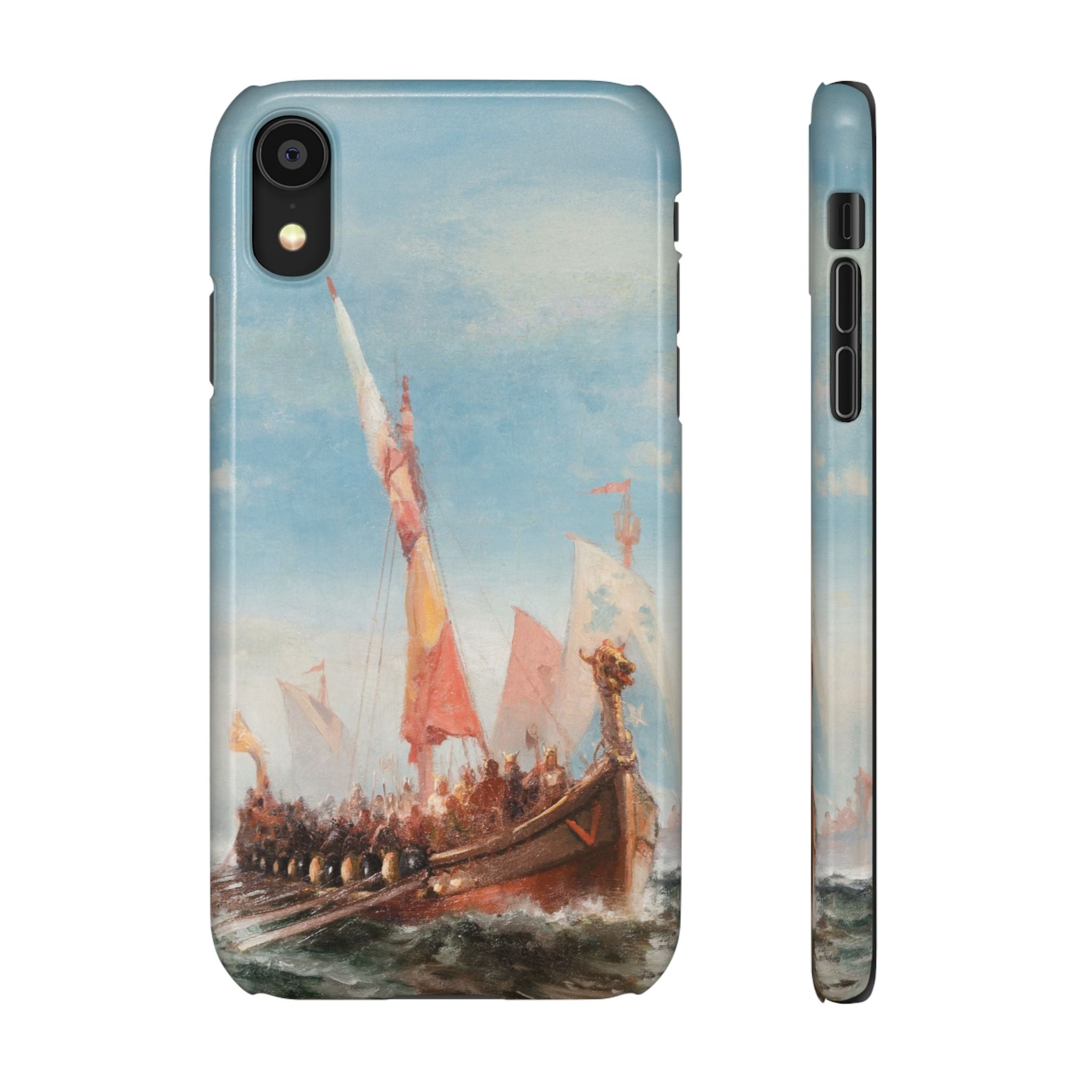 Viking Armada by Edward Moran - iPhone Slim Case