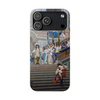 Reception du Grand Conde par Louis XIV by Jean-Leon Gerome - iPhone Slim Case