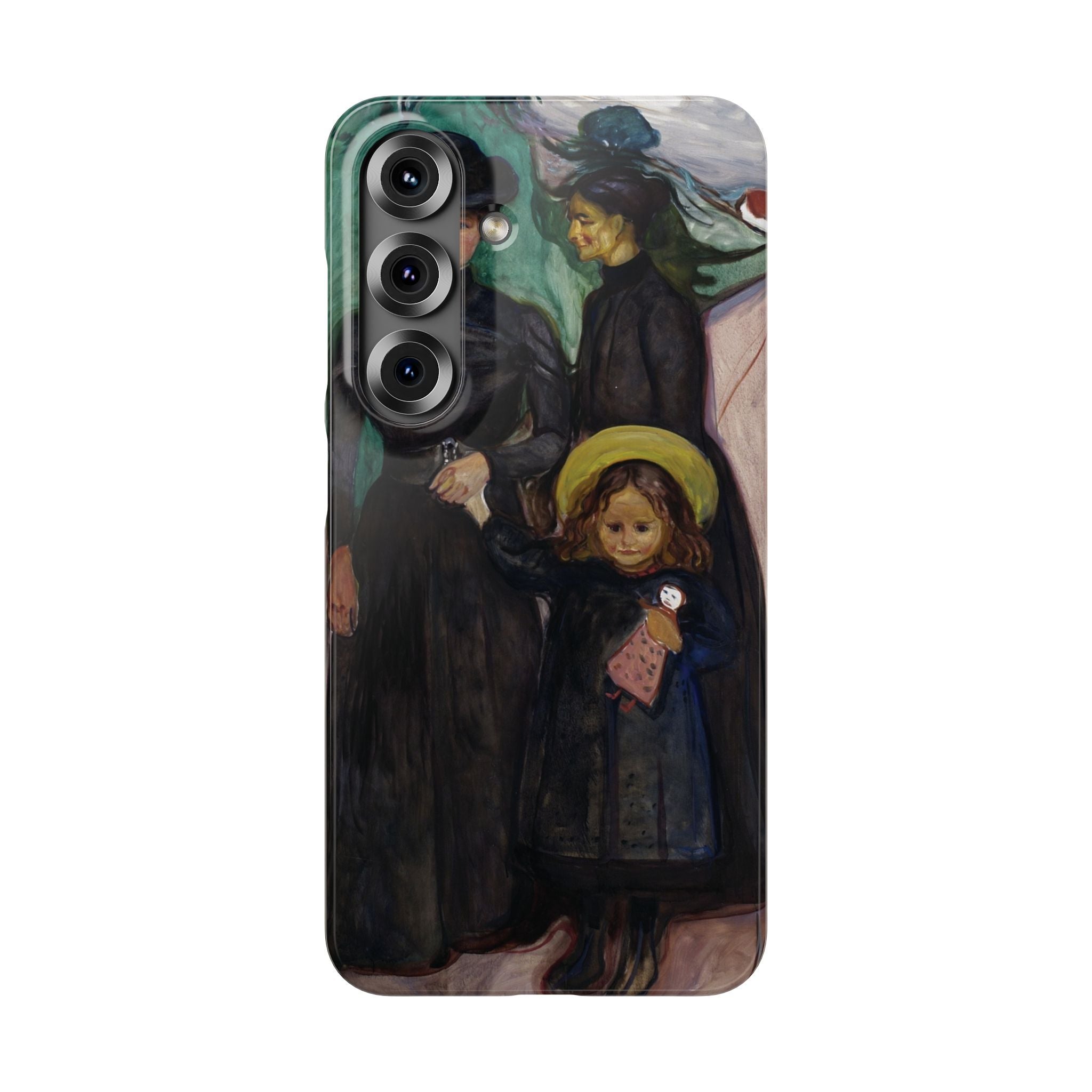 The Family by Edvard Munch - Samsung Slim Case