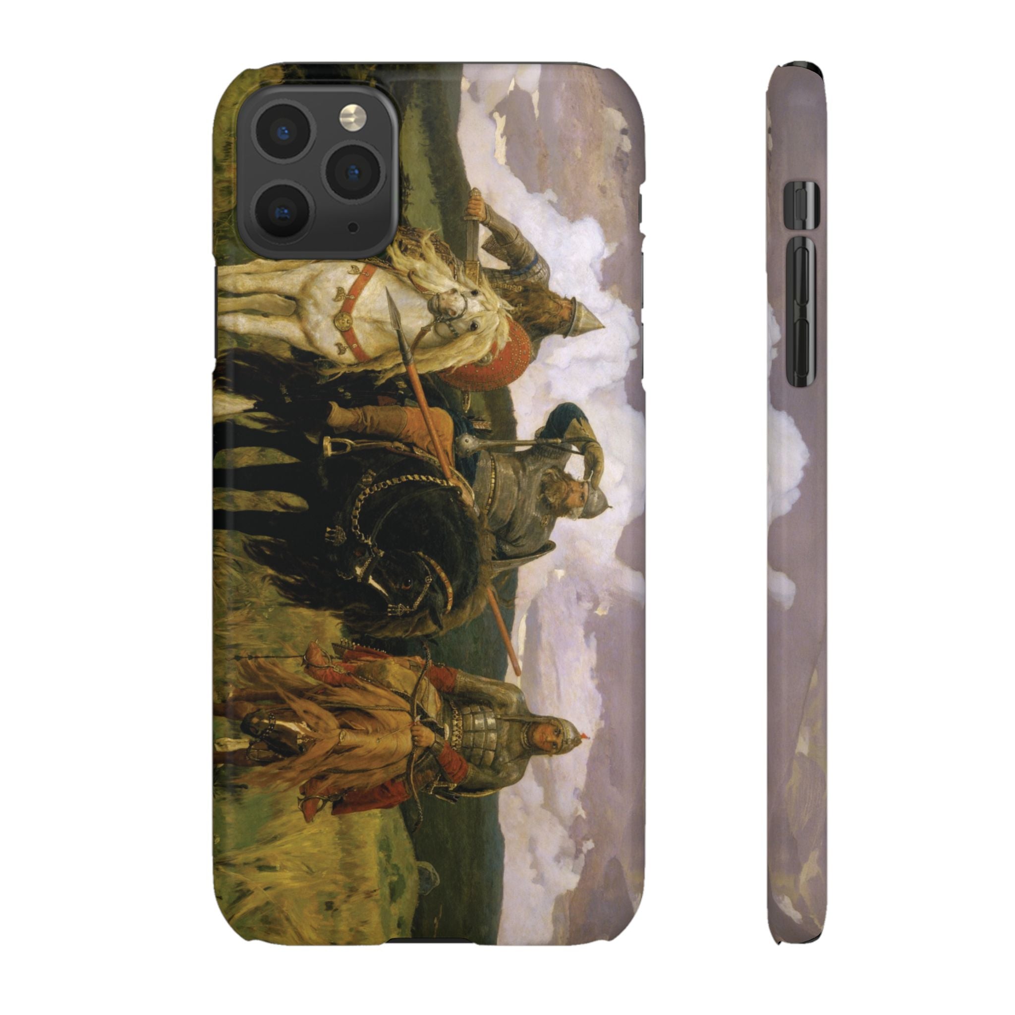 Bogatyrs by Viktor Vasnetsov - iPhone Slim Case