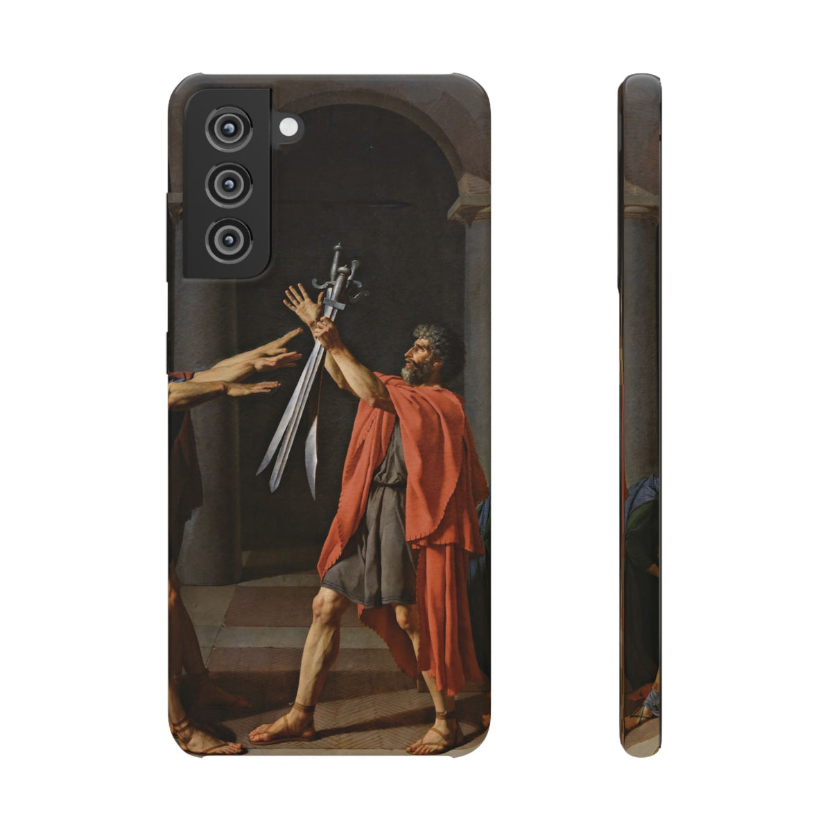 Oath of the Horatii by Jacques-Louis David - Samsung Slim Case