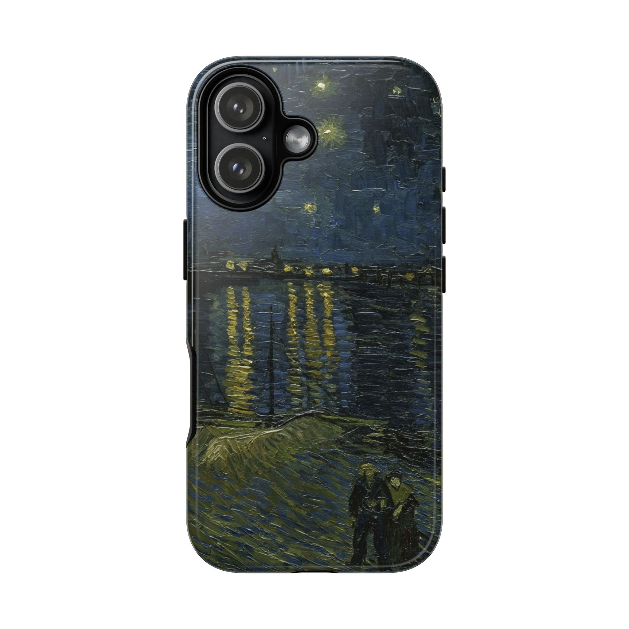 Starry Night on the Rhone by Van Gogh - iPhone Tough Case