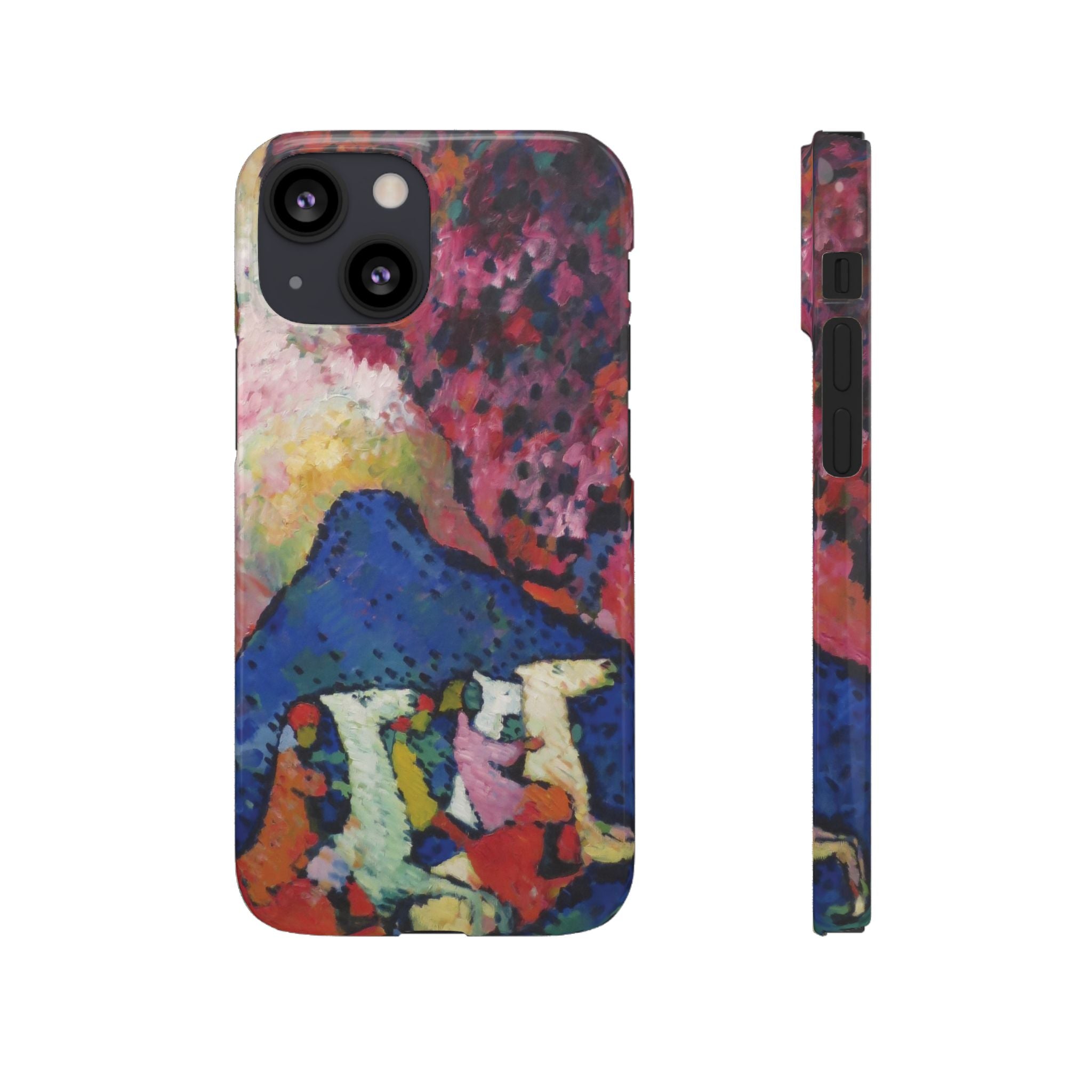 Blue Mountain by Vasily Kandinsky - iPhone Slim Case