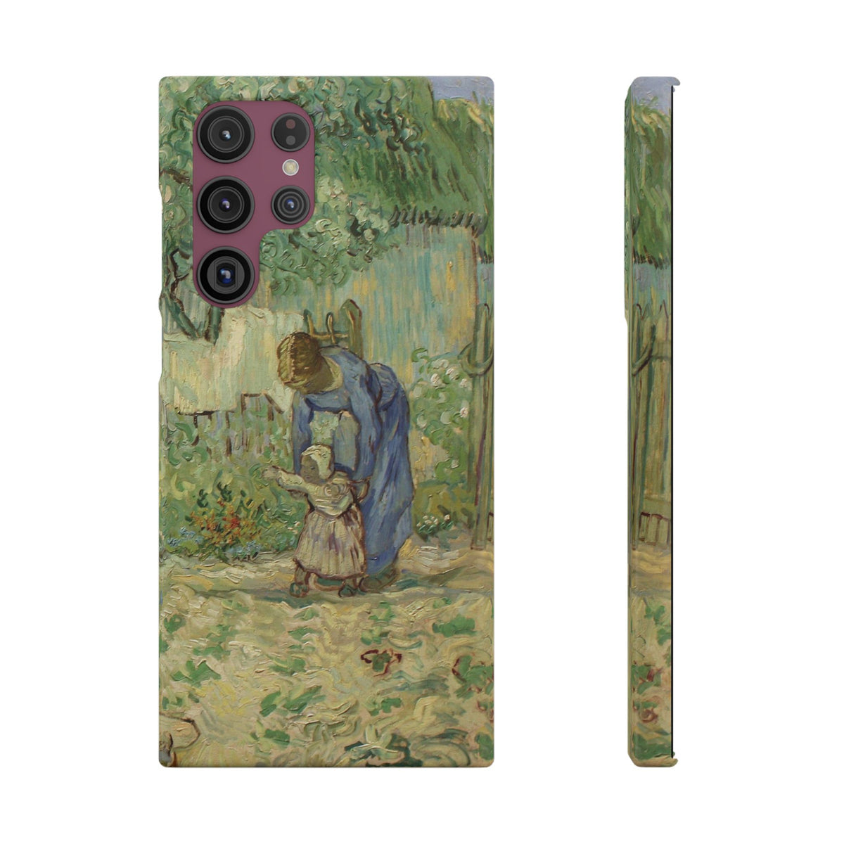 First Steps after Millet by Vincent van Gogh - Samsung Slim Case