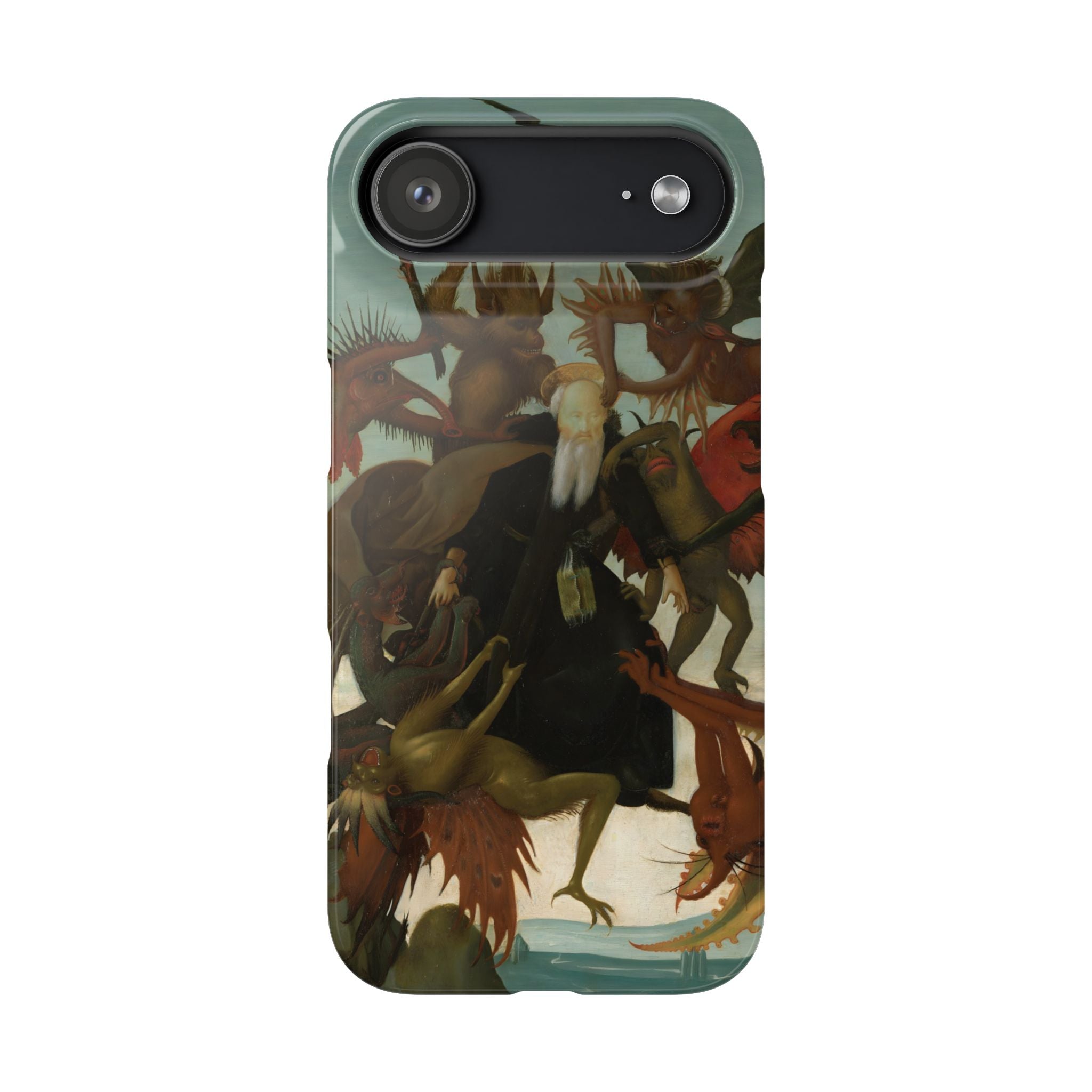 The Torment of Saint Anthony by Michelangelo Buonarroti - iPhone Slim Case