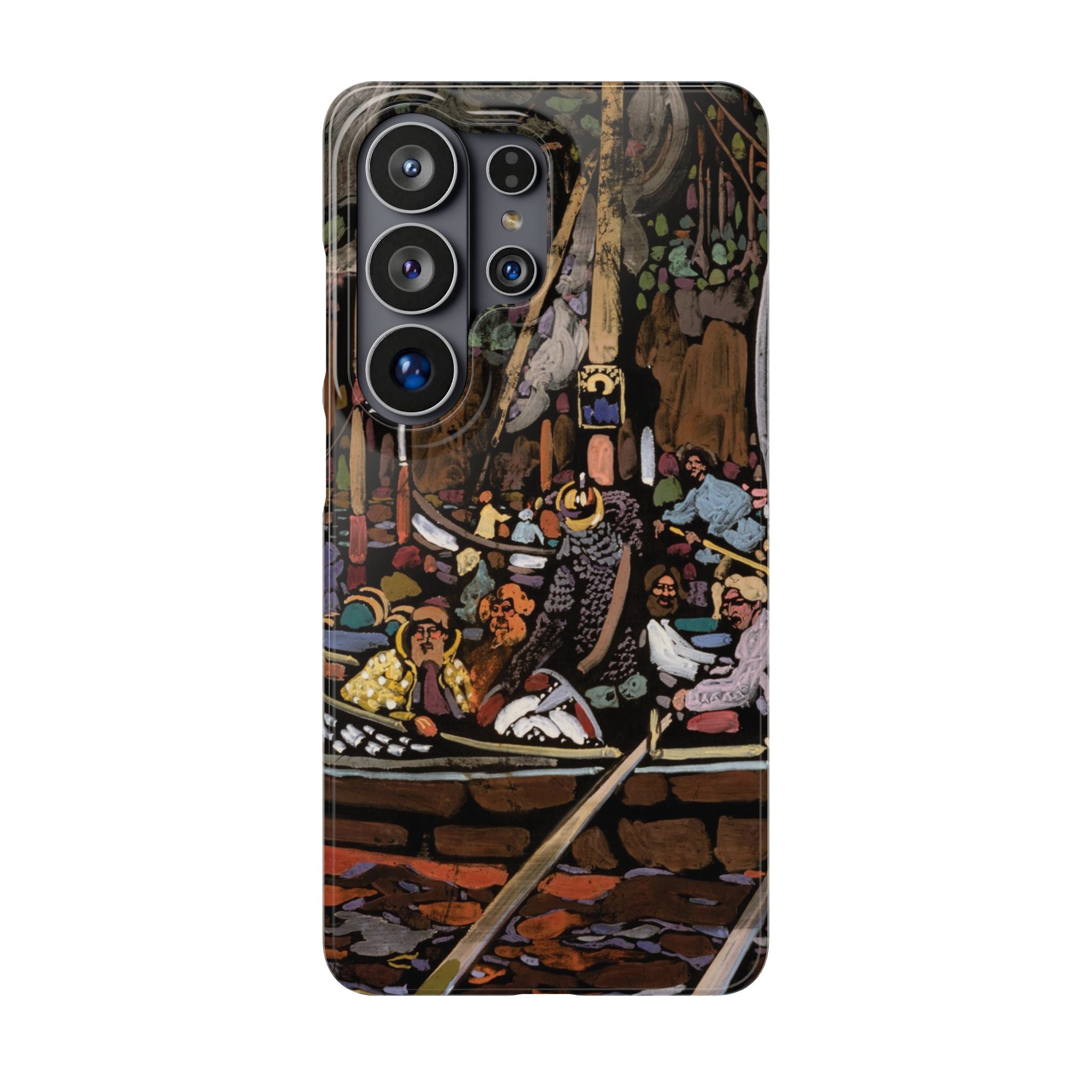 Lied (Chanson) by Vasily Kandinsky - Samsung Slim Case