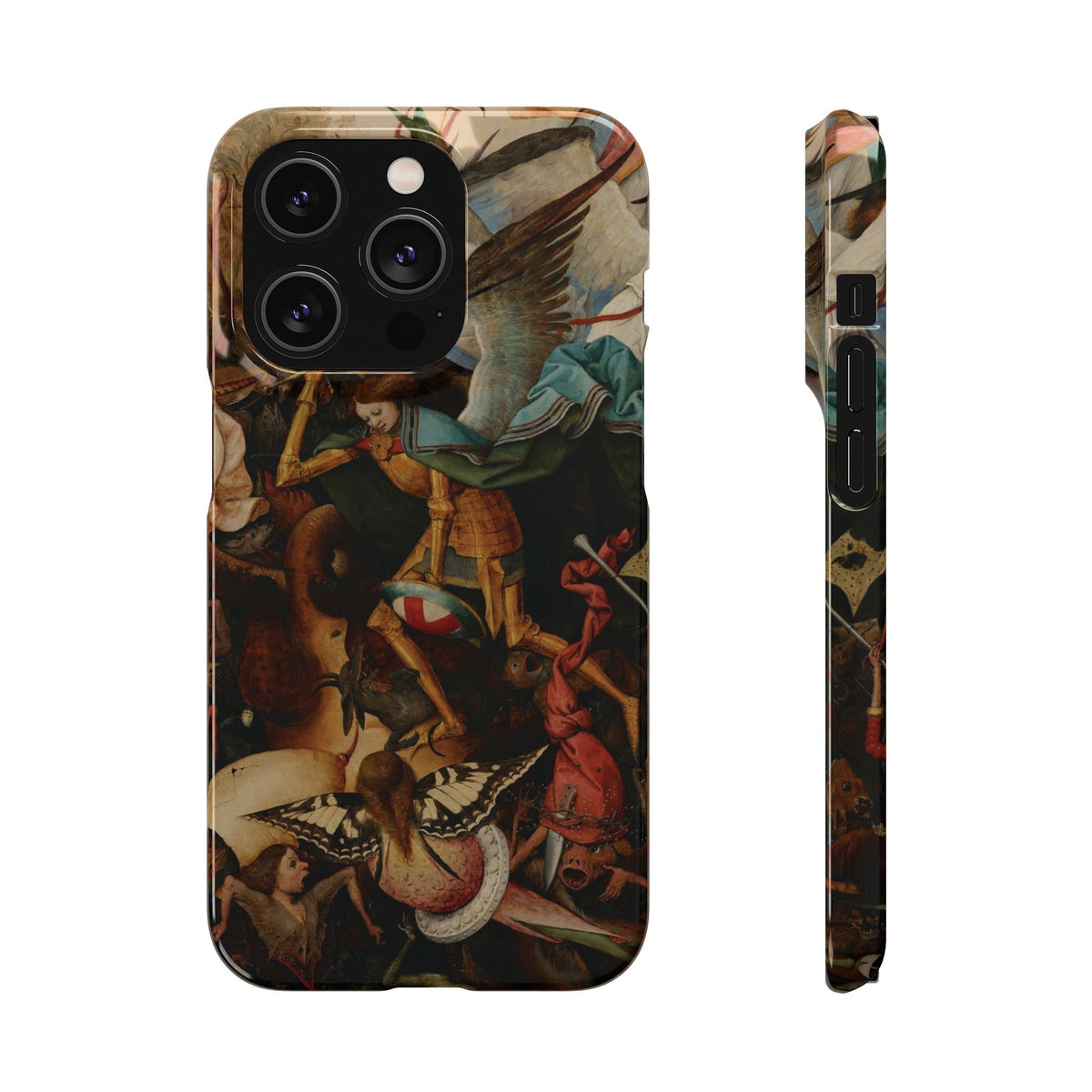 The Fall of the Rebel Angels by Pieter Bruegel the Elder - iPhone Slim Case