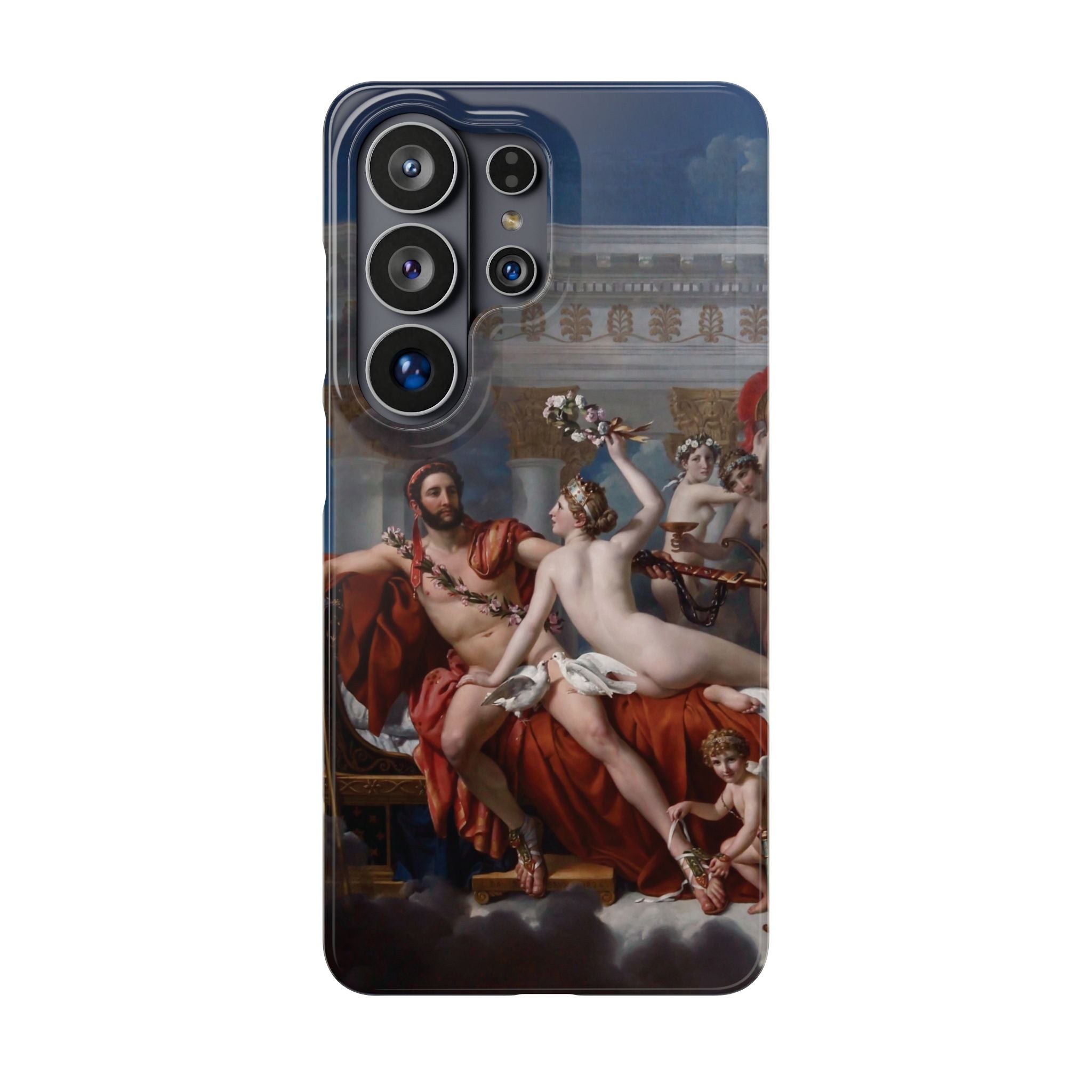 The Death of Marat by Jacques-Louis David - Samsung Slim Case