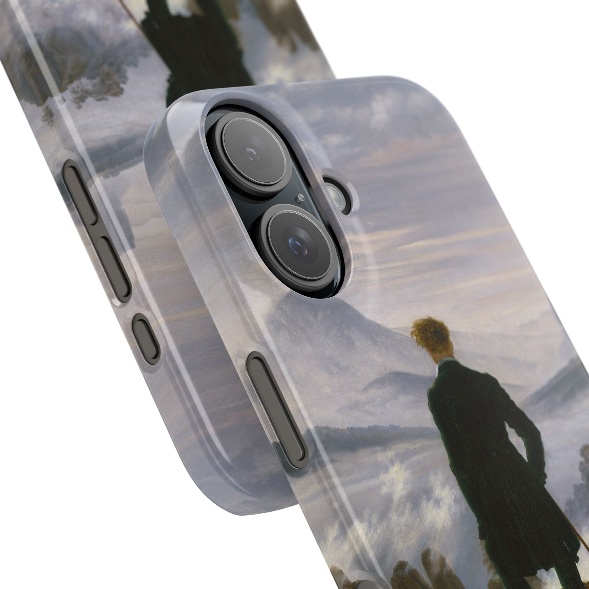 The Wanderer above the Sea of Fog by Caspar David Friedrich - iPhone Slim Case