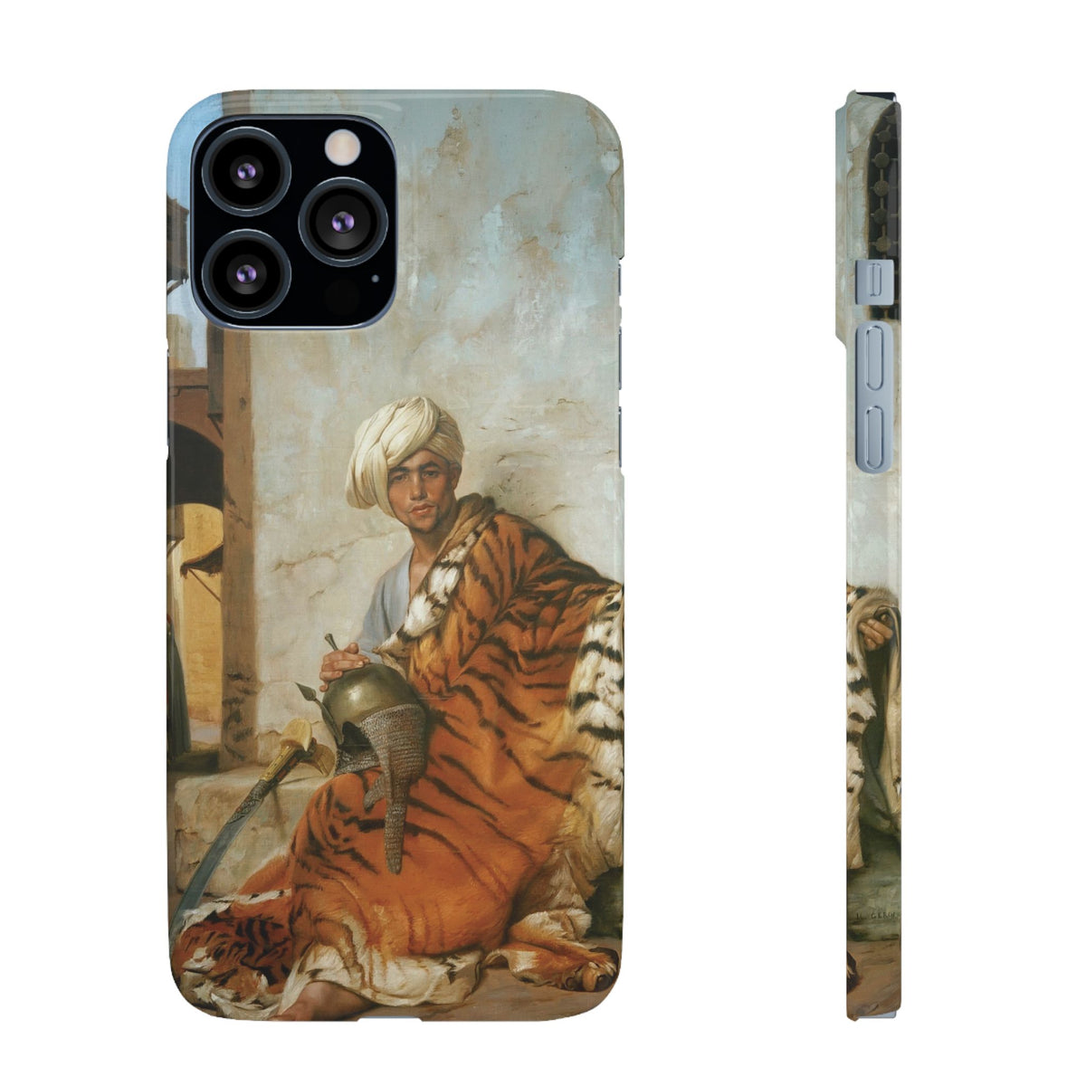 The Pelt Merchant Cairo by Jean-Leon Gerome - iPhone Slim Case