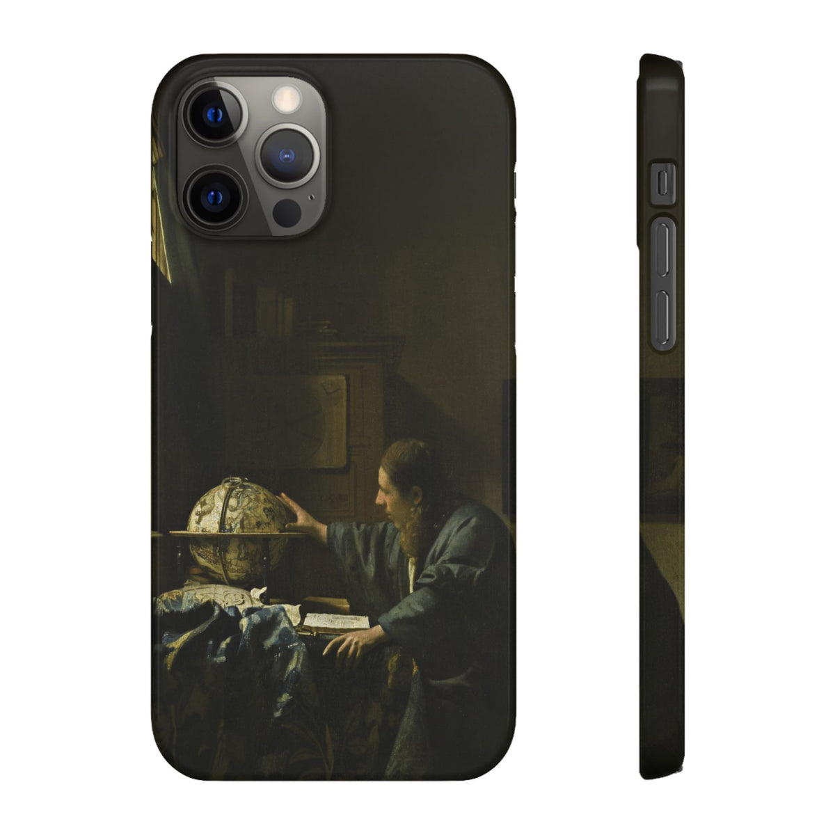 The Astronomer by Johannes Vermeer - iPhone Slim Case