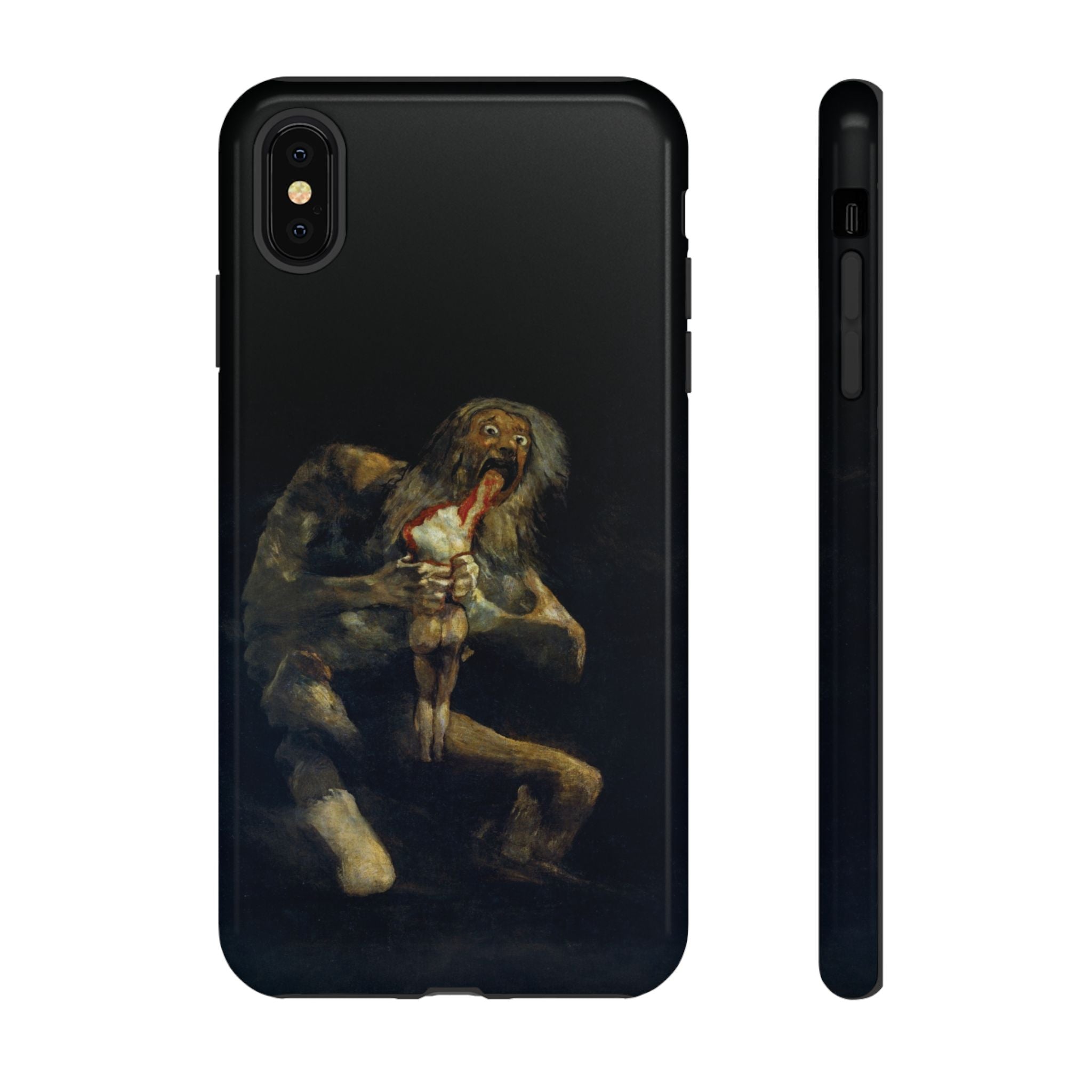 Saturn Devouring His Son by Goya - iPhone Tough Case