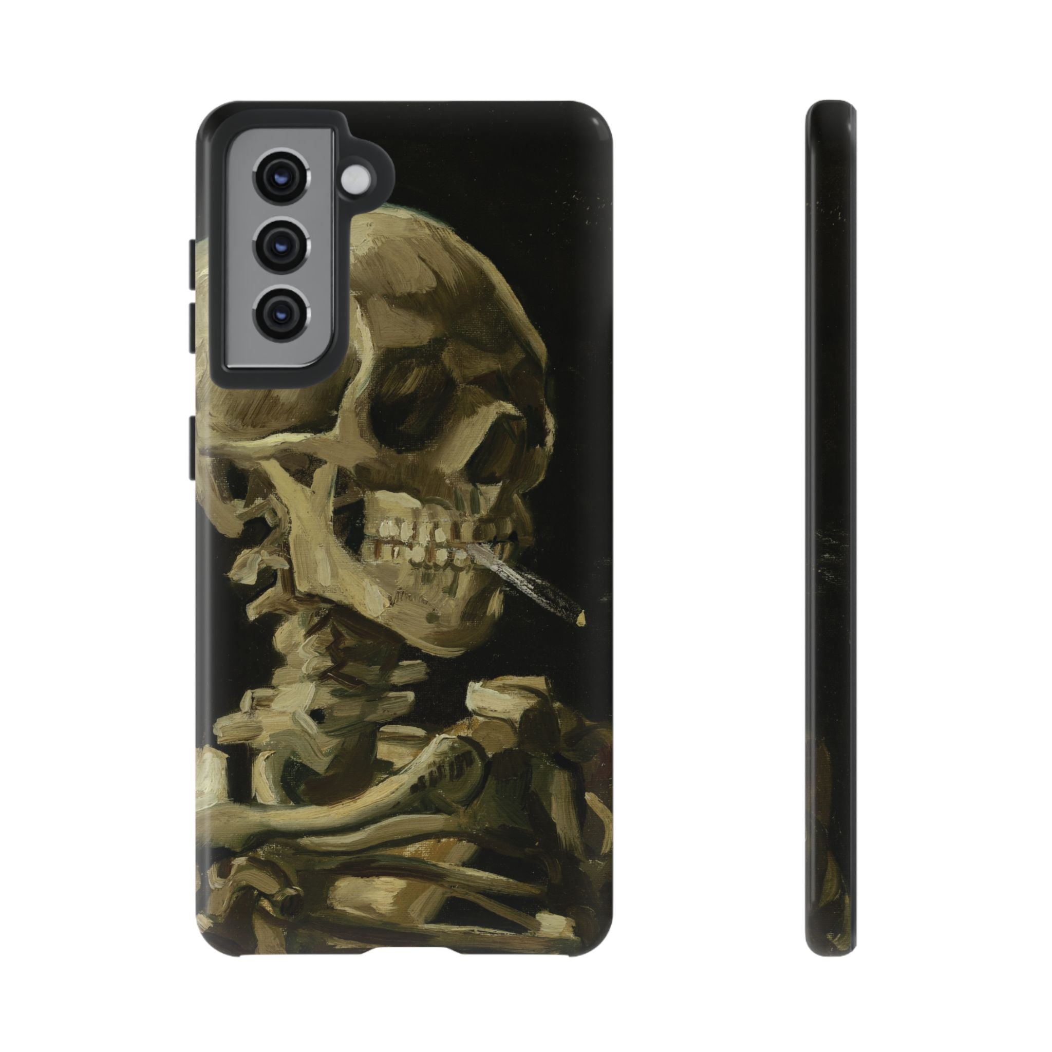 Head of a Skeleton with a Burning Cigarette by Vincent van Gogh - Samsung Tough Case