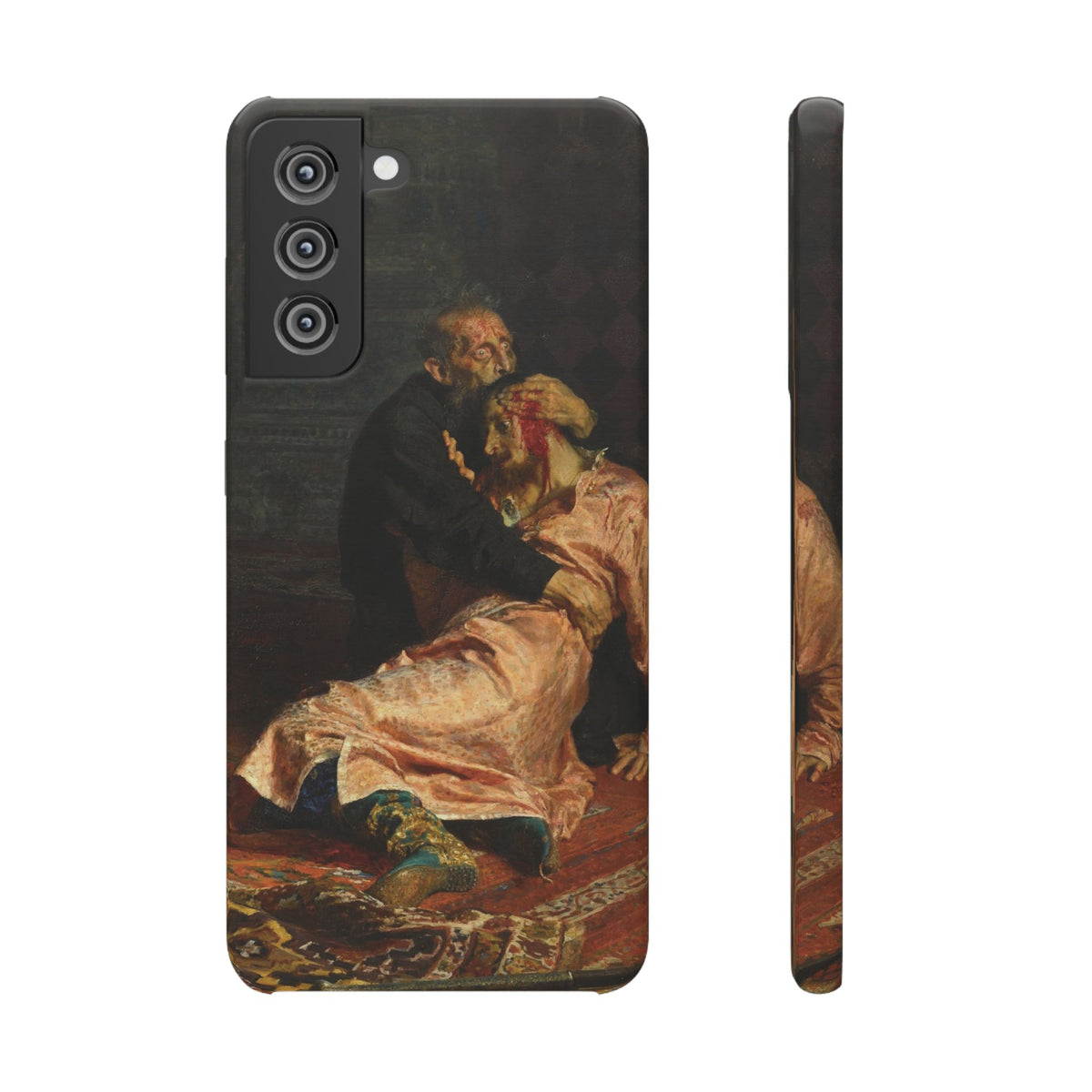 Ivan the Terrible and His Son by Ilya Repin - Samsung Slim Case