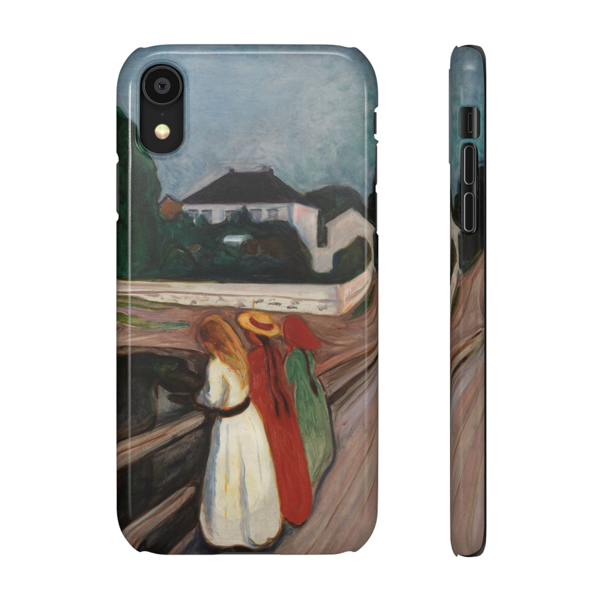 The Girls on the Bridge by Edvard Munch - iPhone Slim Case