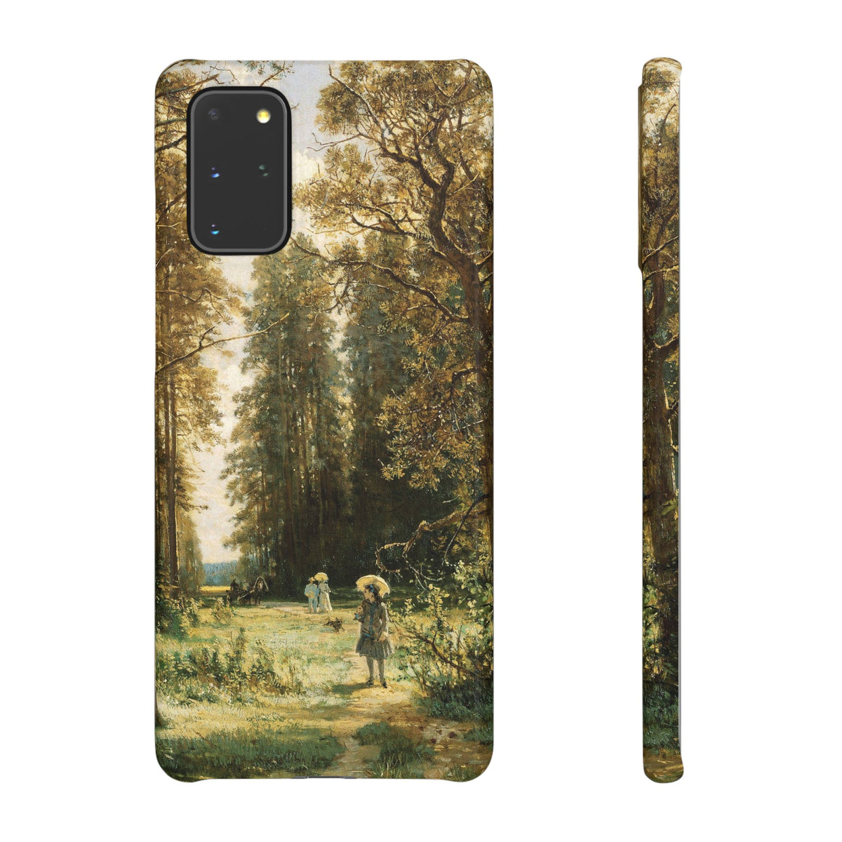 The Path in the Forest by Ivan Ivanovich Shishkin - Samsung Slim Case