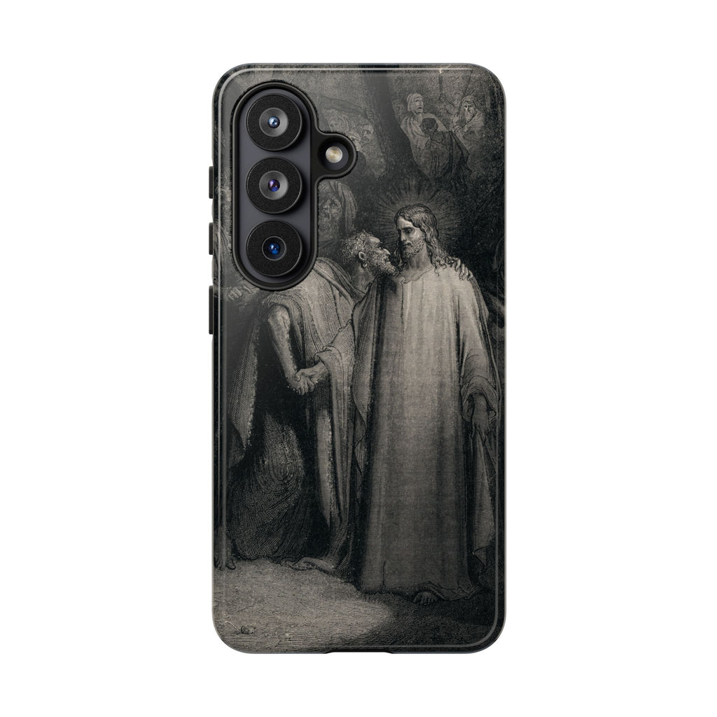 The Holy Bible: Plate CXLI “The Judas Kiss” by Gustave Doré - Samsung Tough Case