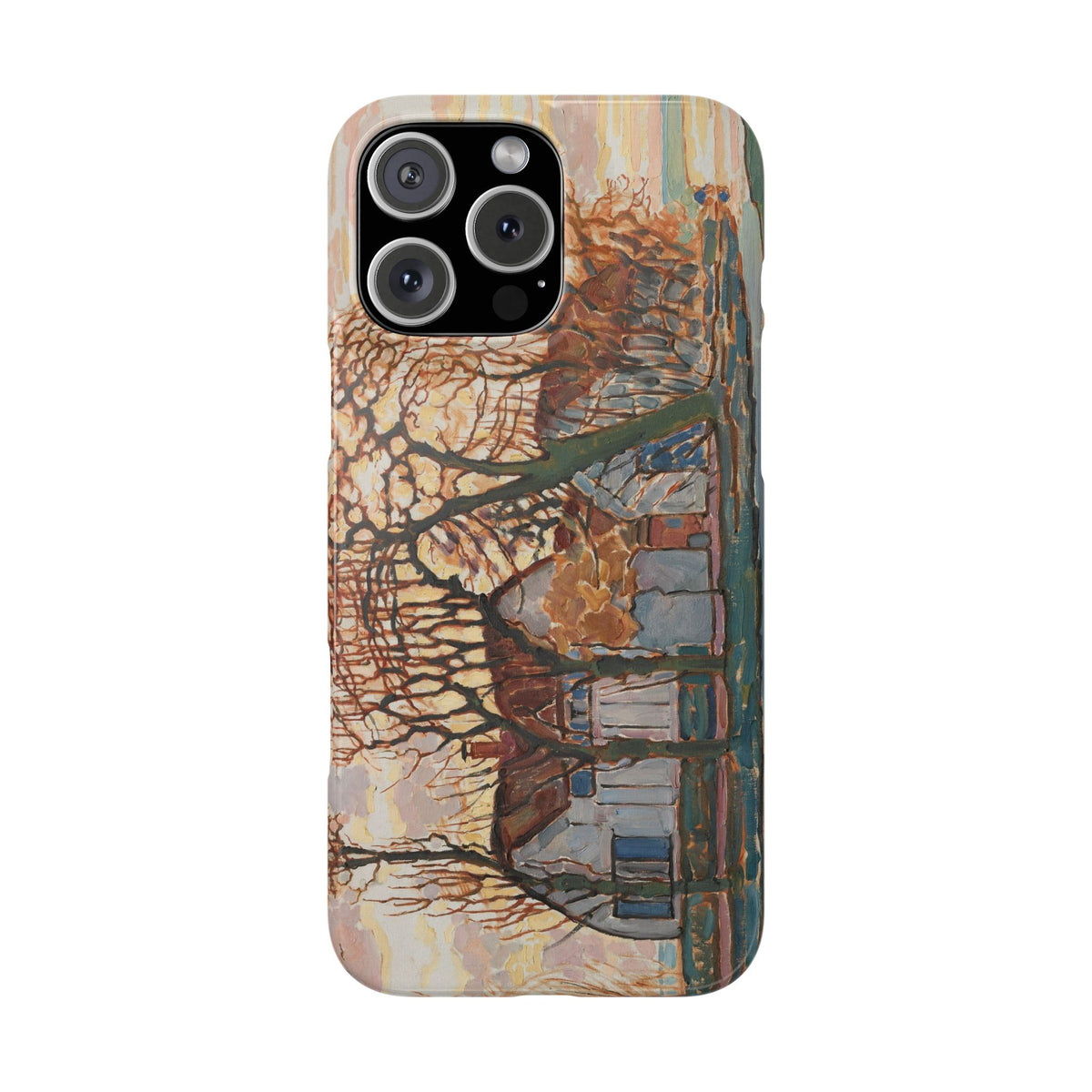 Farm near Duivendrecht by Piet Mondrian - iPhone Slim Case