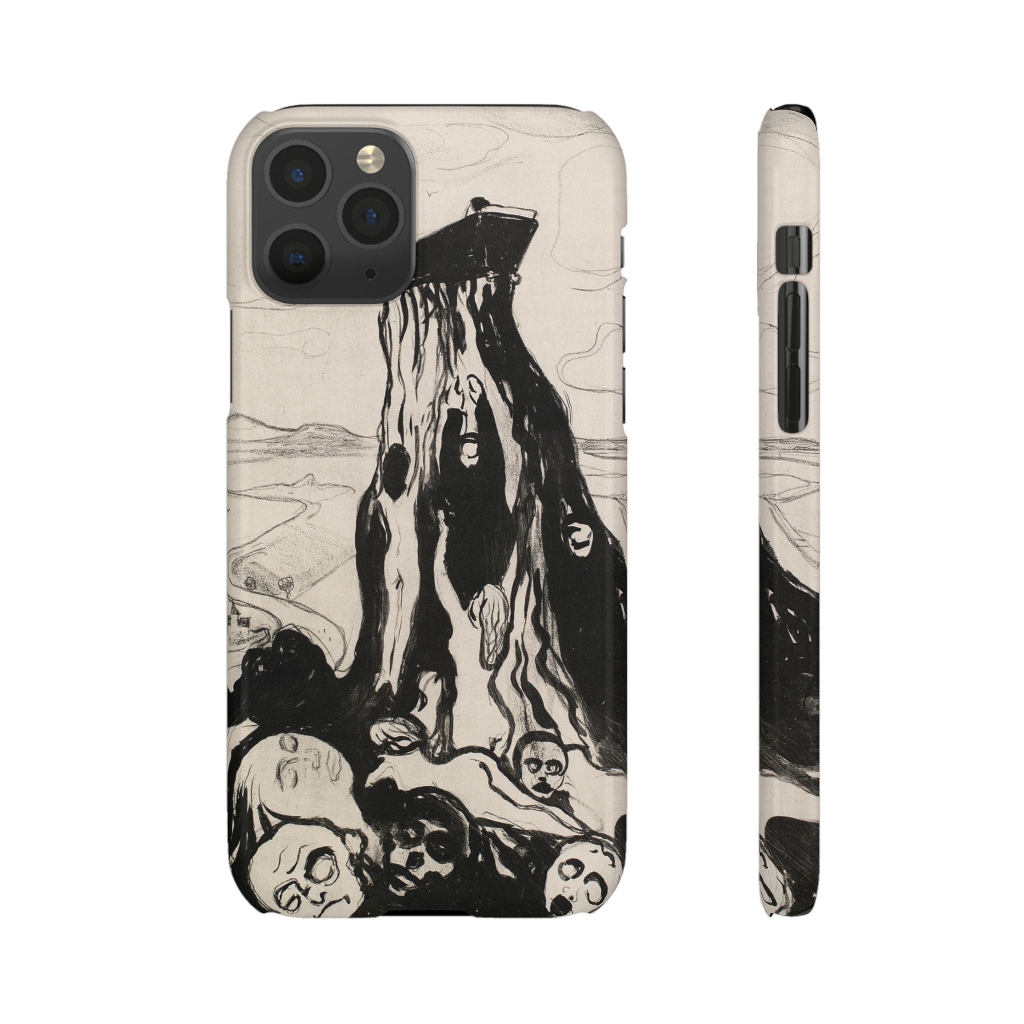Funeral March by Edvard Munch - iPhone Slim Case