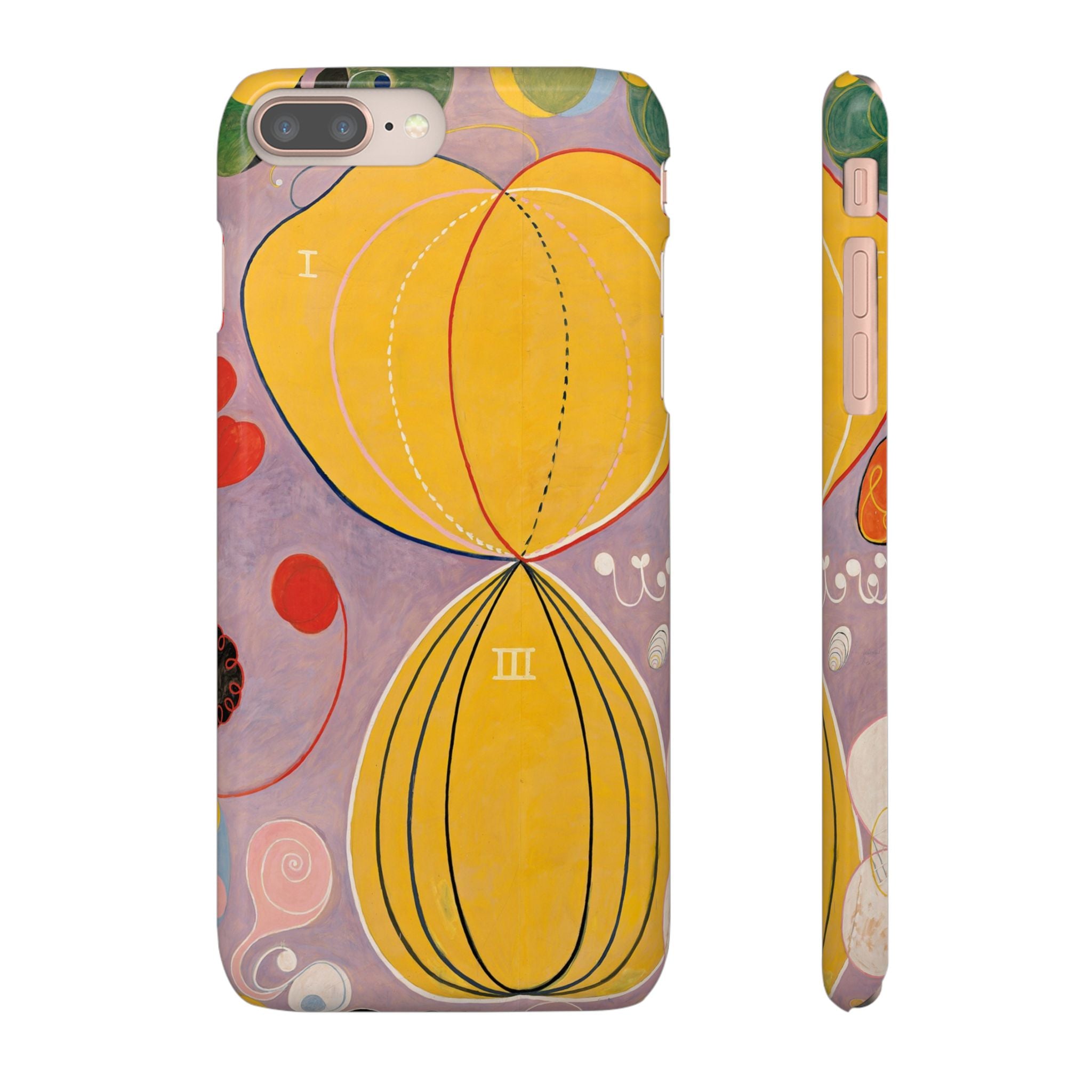 The Ten Largest No. 7, Adulthood by Hilma af Klint - iPhone Slim Case