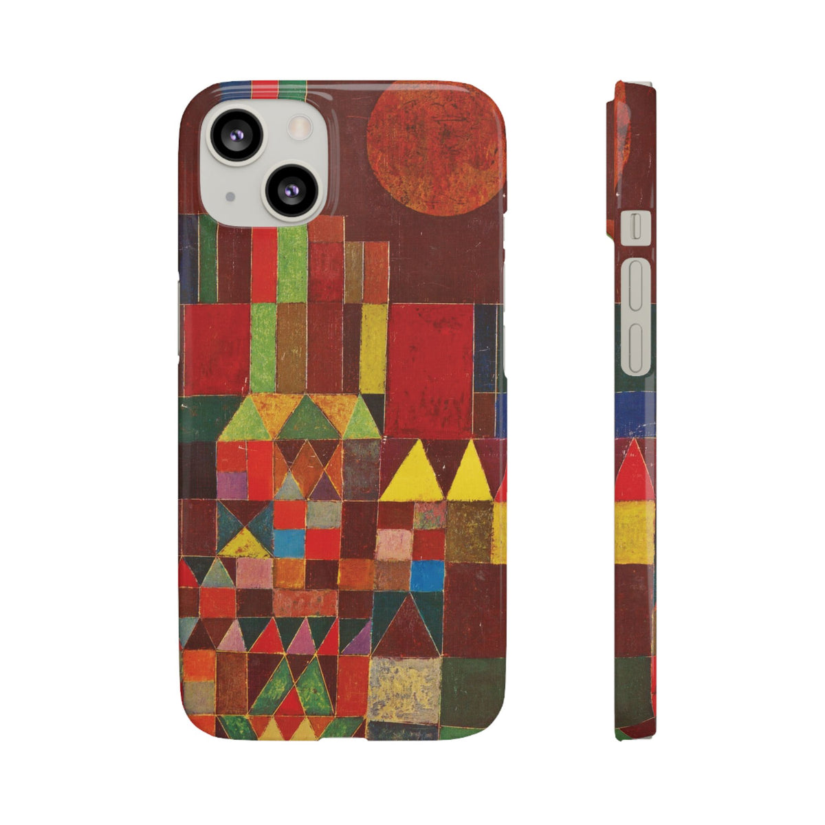 Castle and Sun by Paul Klee - iPhone Slim Case