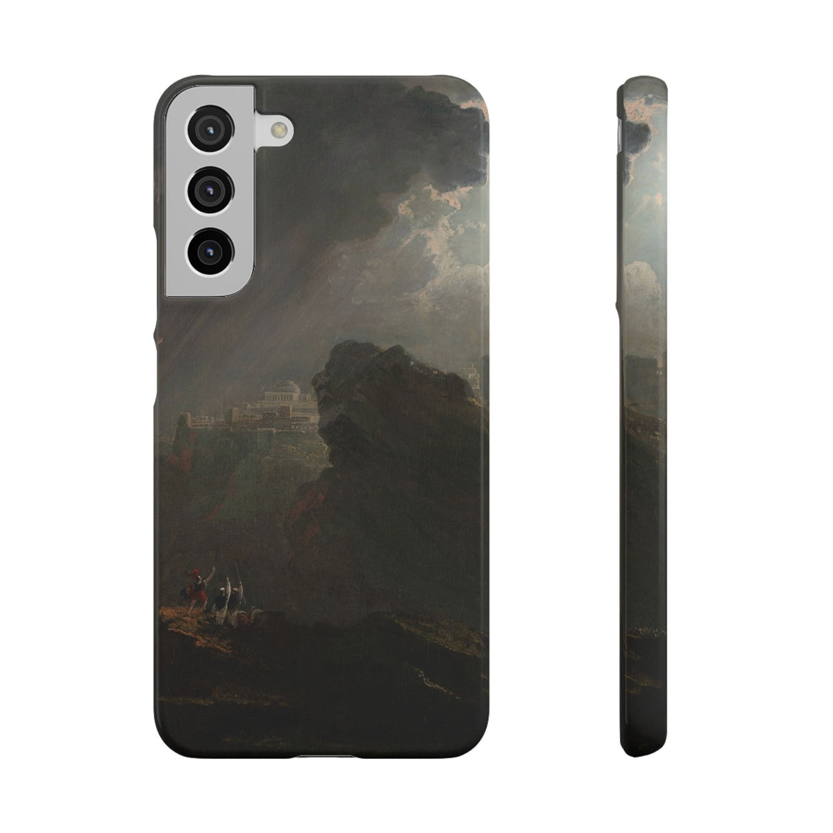 Josua befiehlt der Sonne, stillzustehen von John Martin – Samsung Slim Case
