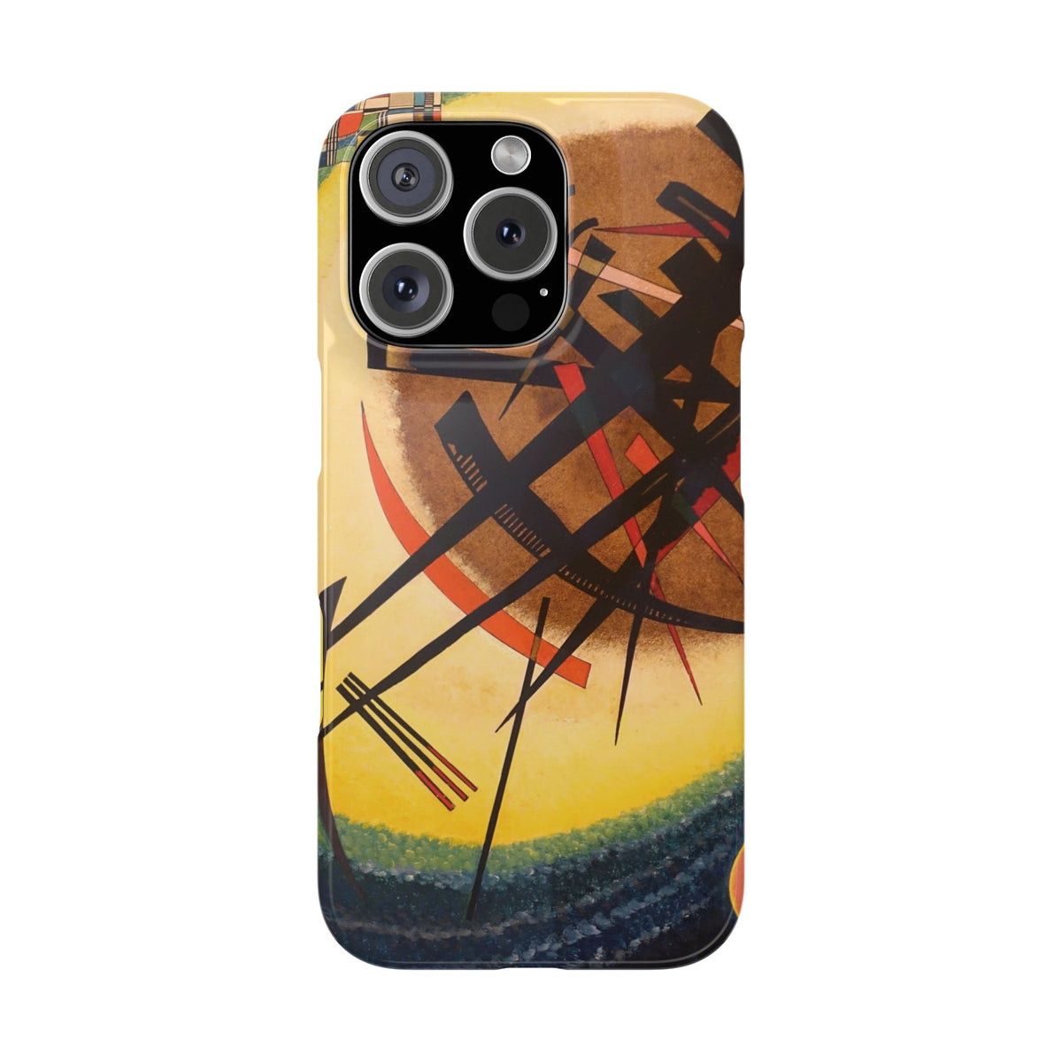 In the Bright Oval by Vasily Kandinsky - iPhone Slim Case