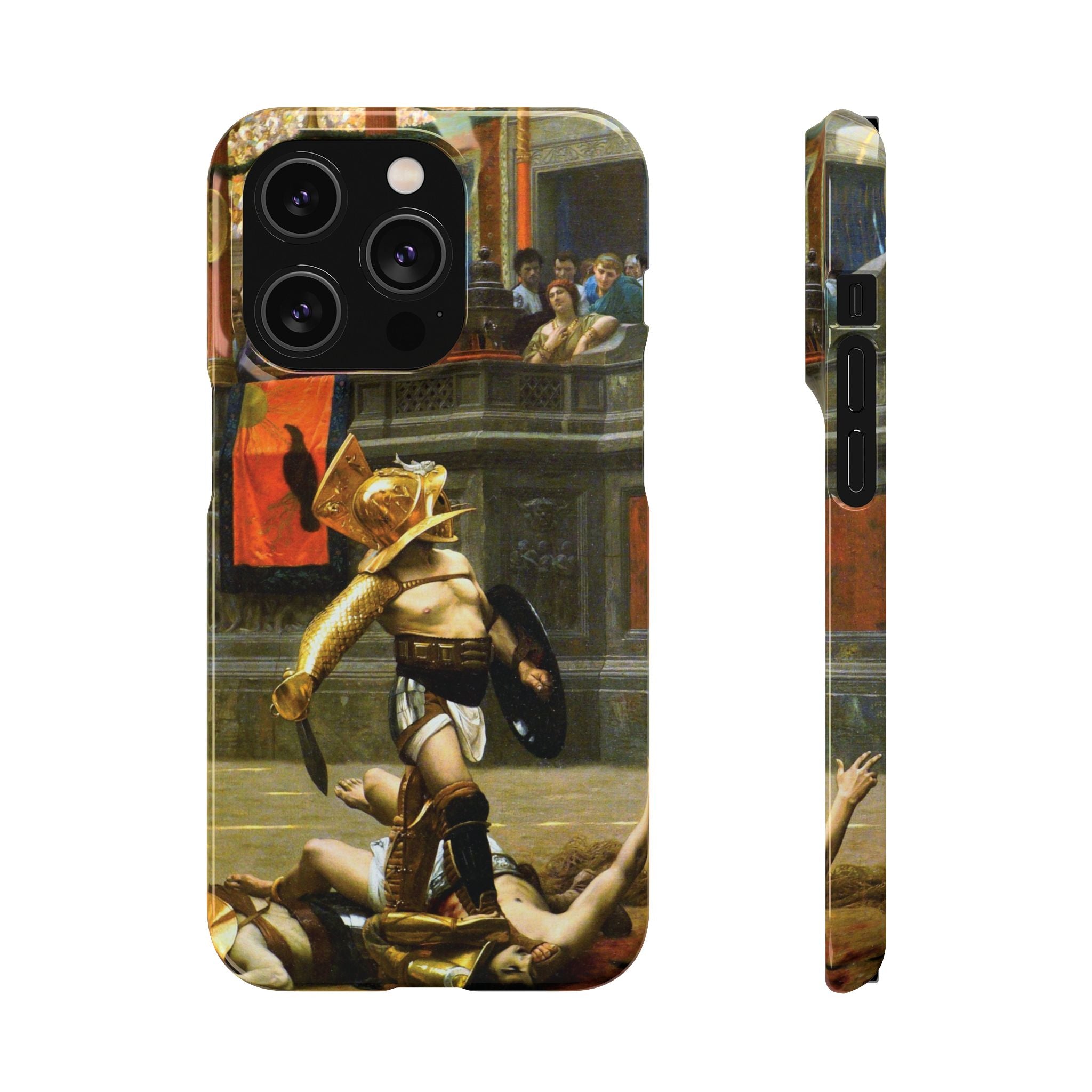 Pollice Verso by Jean Leon Gerome - iPhone Slim Case