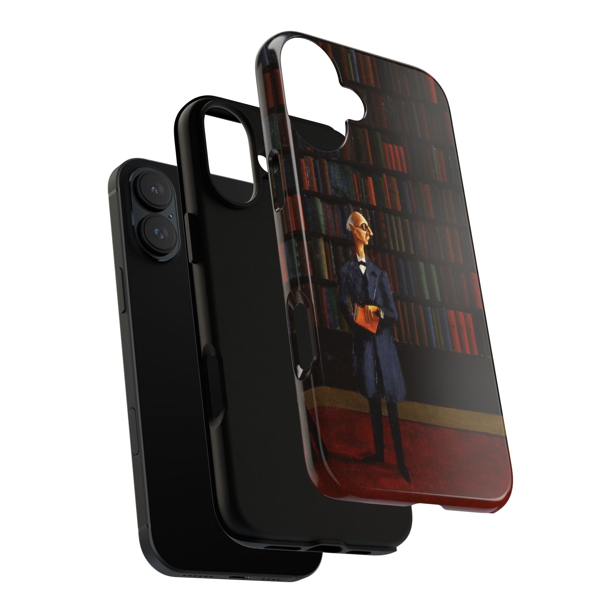 The Library by Franz Sedlacek - iPhone Tough Case