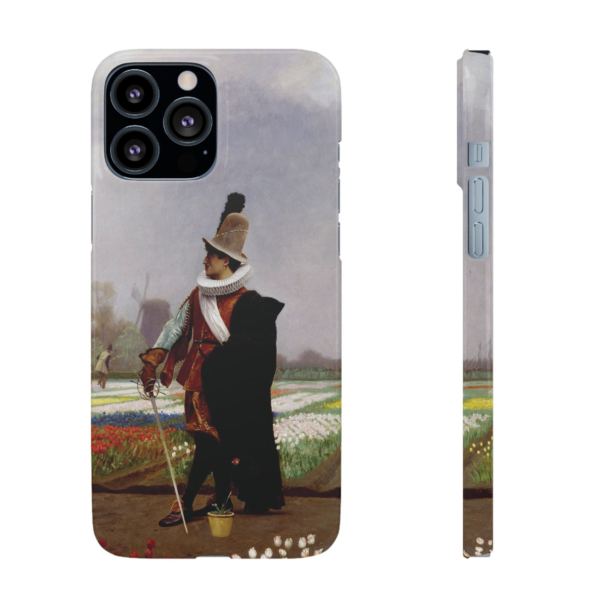 The Tulip Folly by Jean-Leon Gerome - iPhone Slim Case