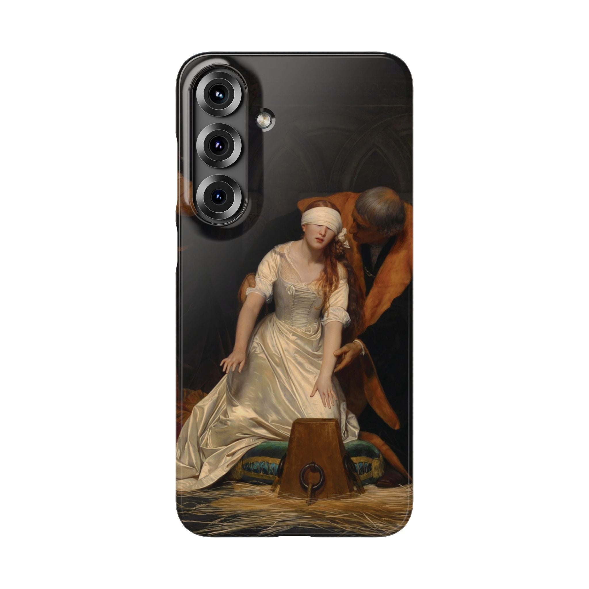 The Execution of Lady Jane Grey by Paul Delaroche - Samsung Slim Case