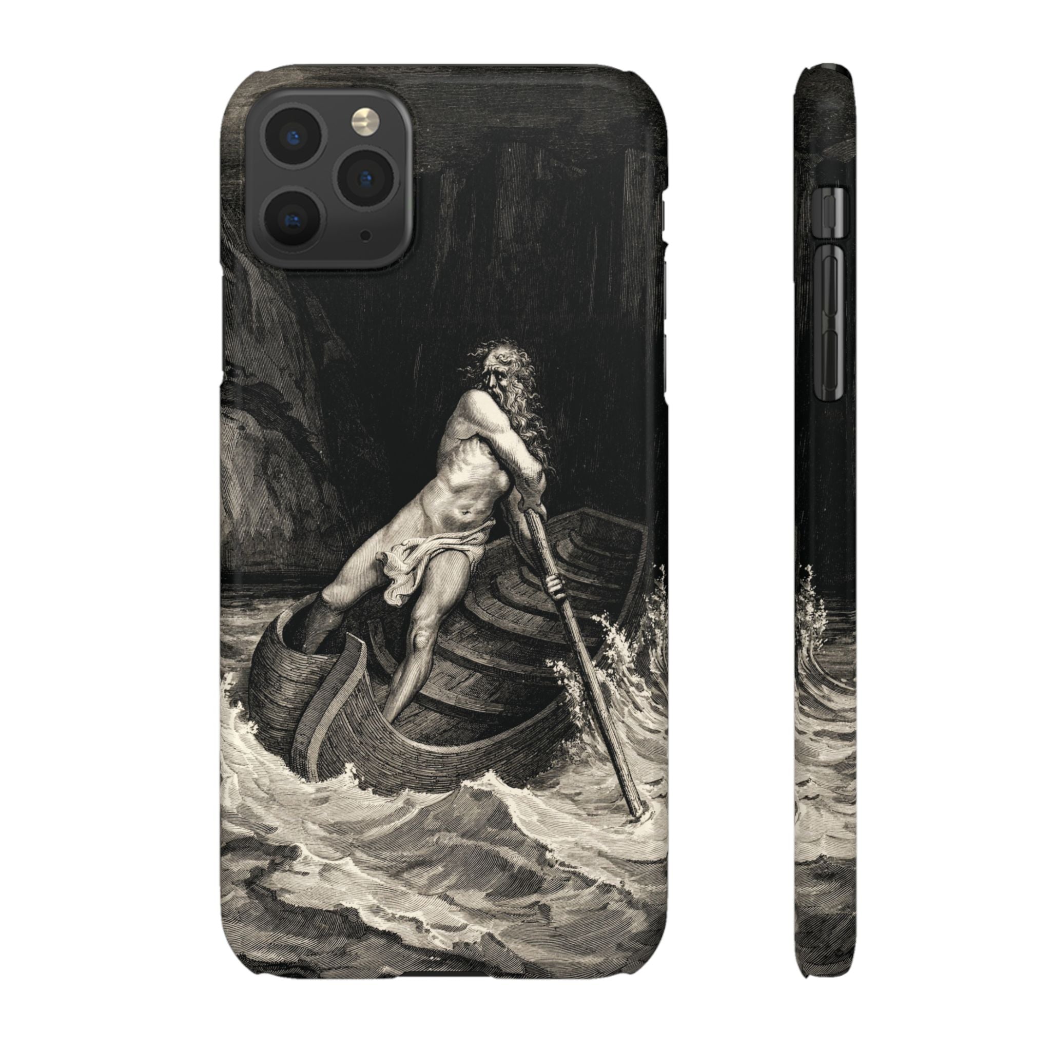 Canto III - Charon by Gustave Doré - iPhone Slim Case