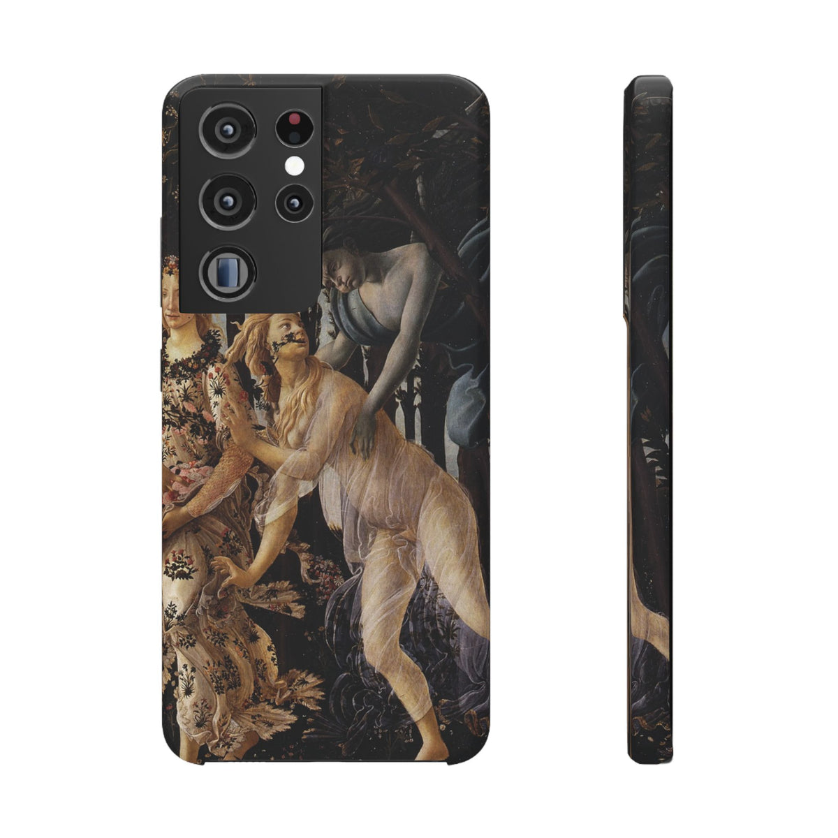 Flora and Zephyr from Primavera by Sandro Botticelli - Samsung Slim Case