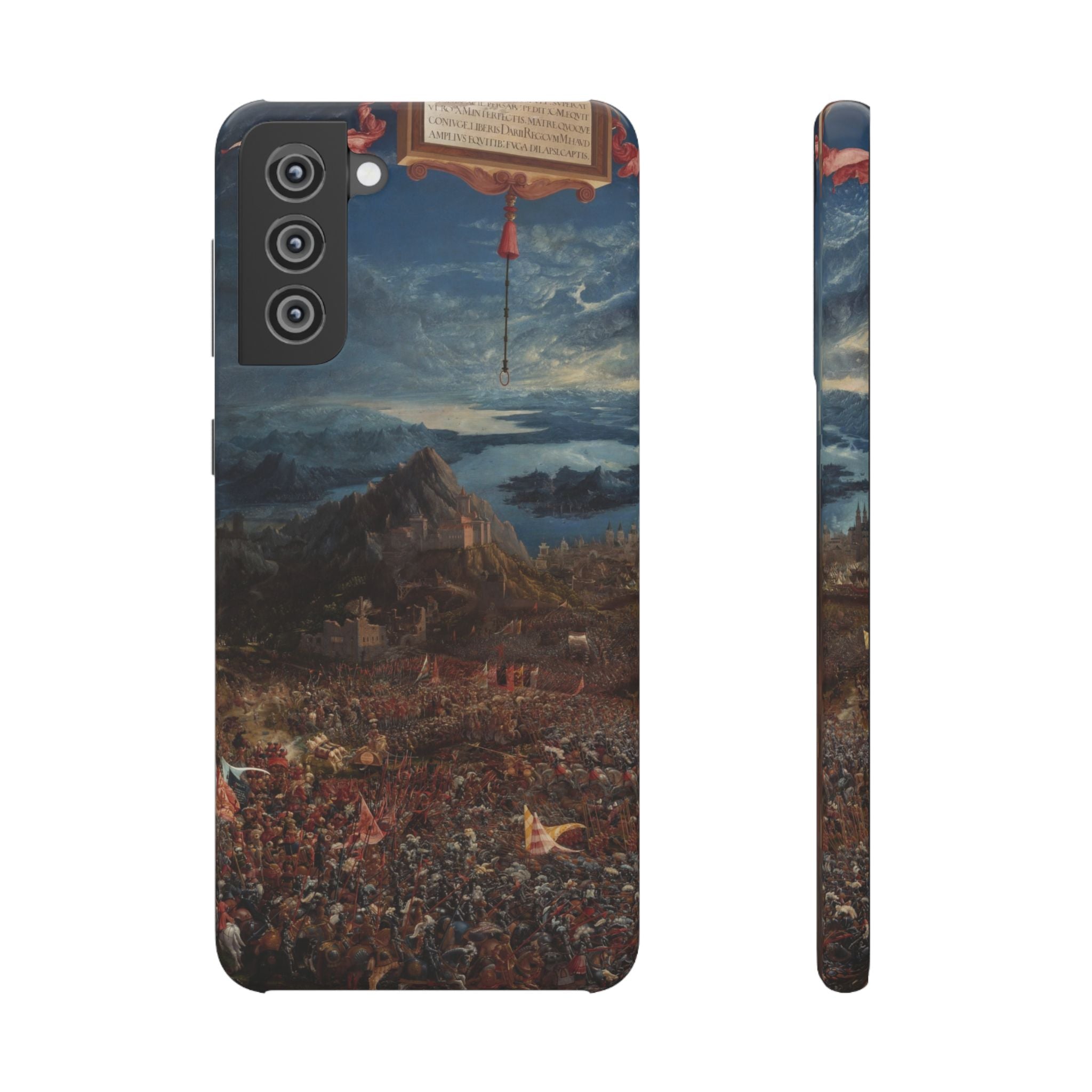 The Battle of Alexander at Issus by Albrecht Altdorfer - Samsung Slim Case